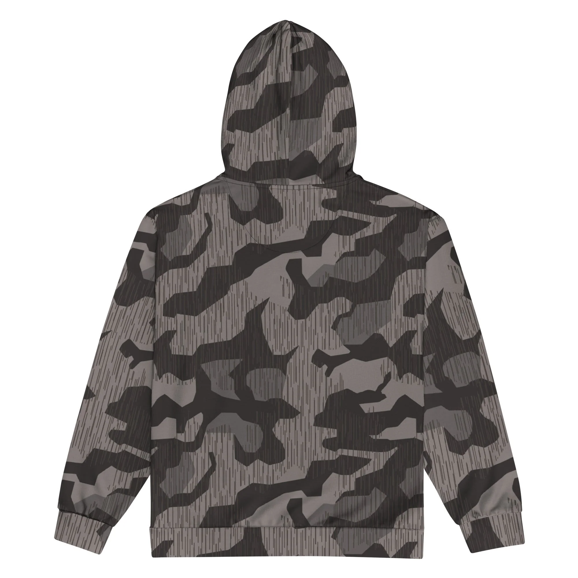 German Black Forest Splinter CAMO Unisex Zip Hoodie - Image 13
