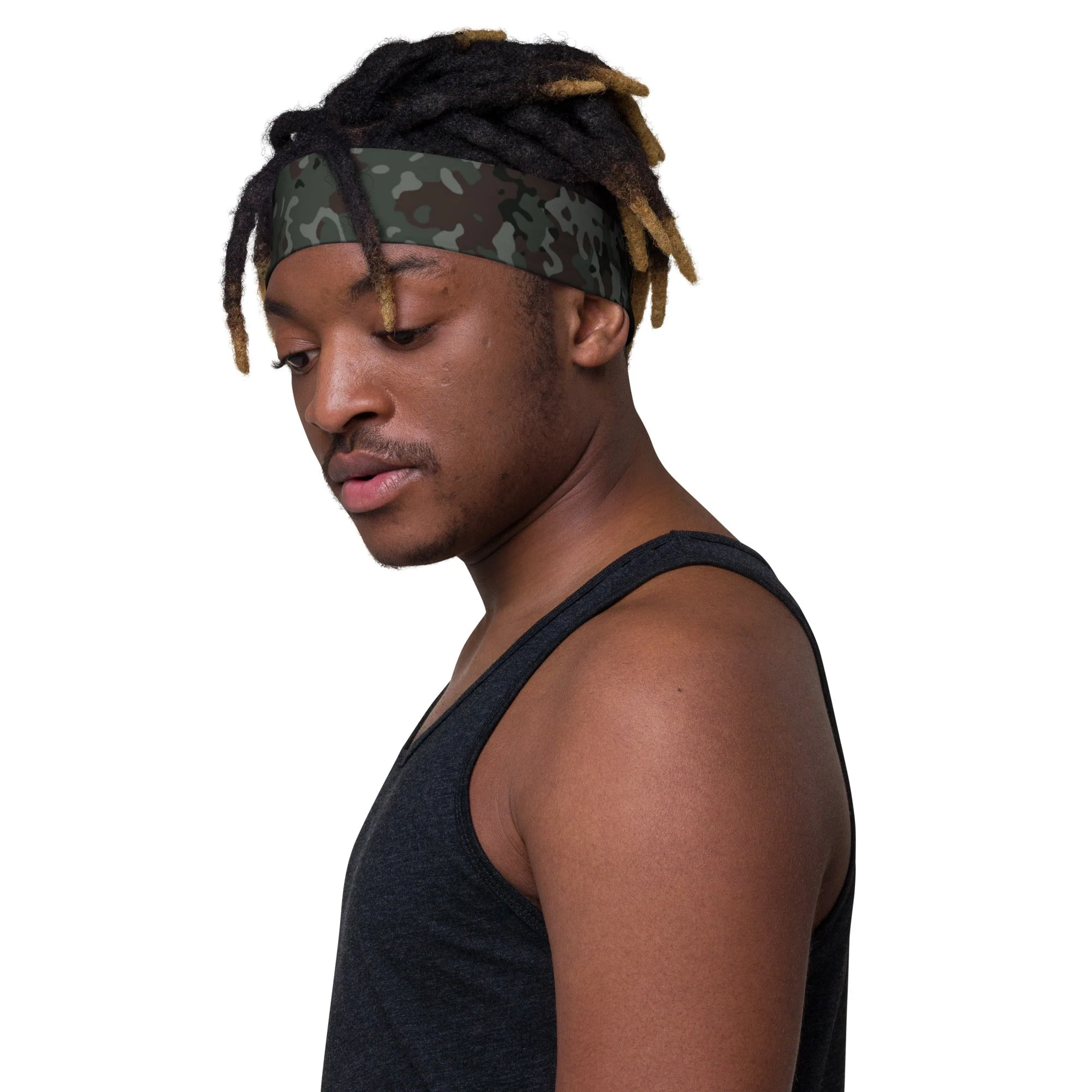 German Flecktarn Night Ops CAMO Headband - Image 10