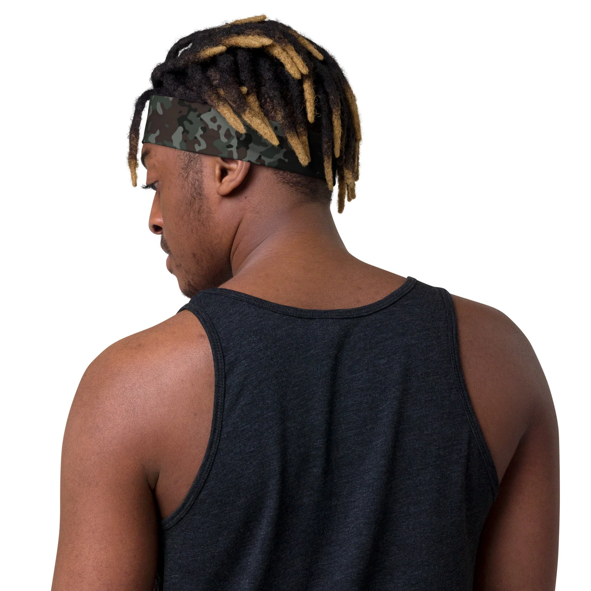 German Flecktarn Night Ops CAMO Headband - Image 12
