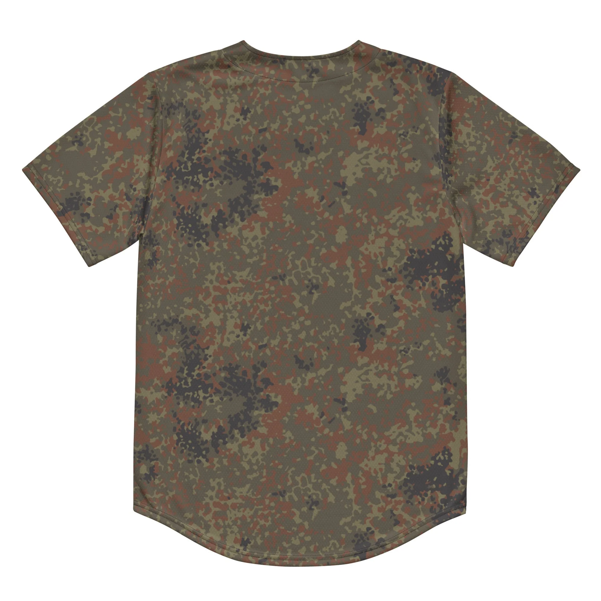German Flecktarn CAMO Unisex Baseball Jersey - Image 4