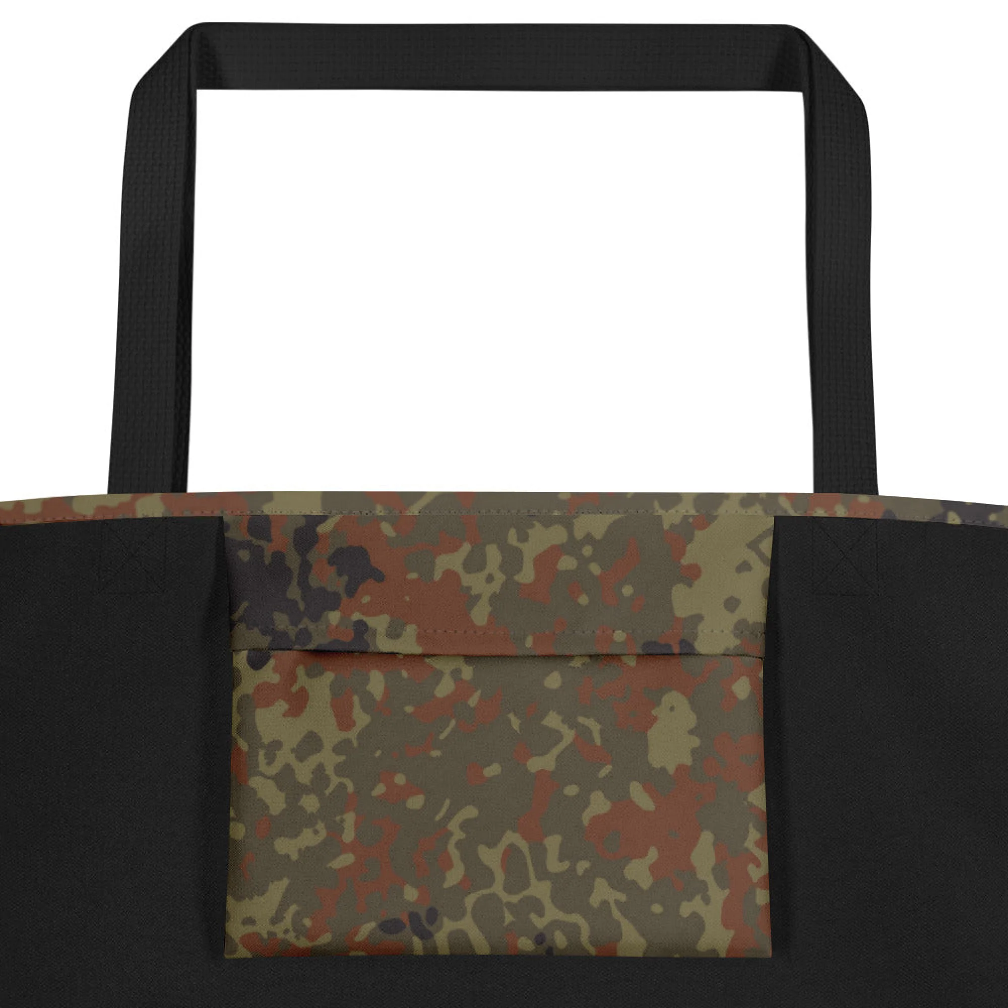 German Flecktarn CAMO Large Tote Bag - Image 5