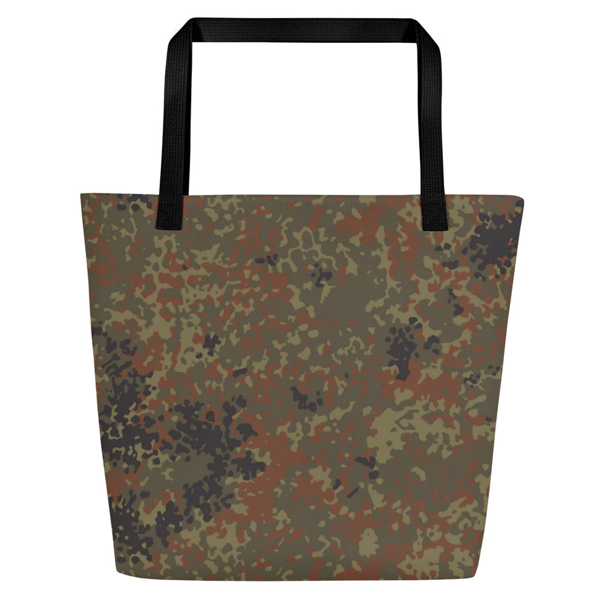 German Flecktarn CAMO Large Tote Bag - Image 6
