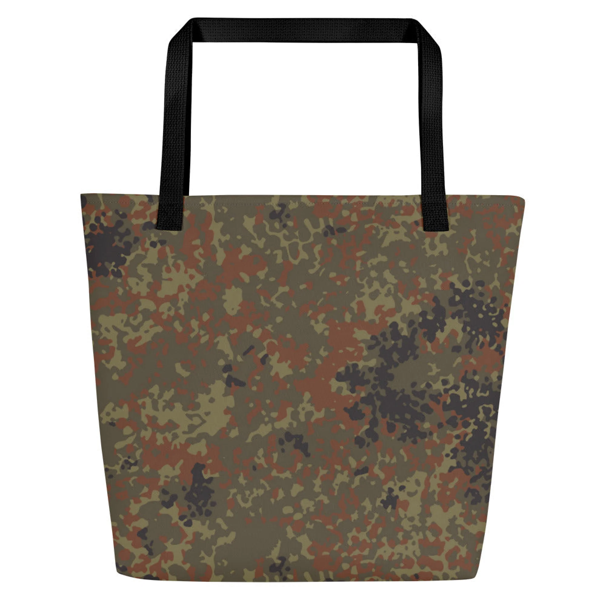 German Flecktarn CAMO Large Tote Bag - Image 7