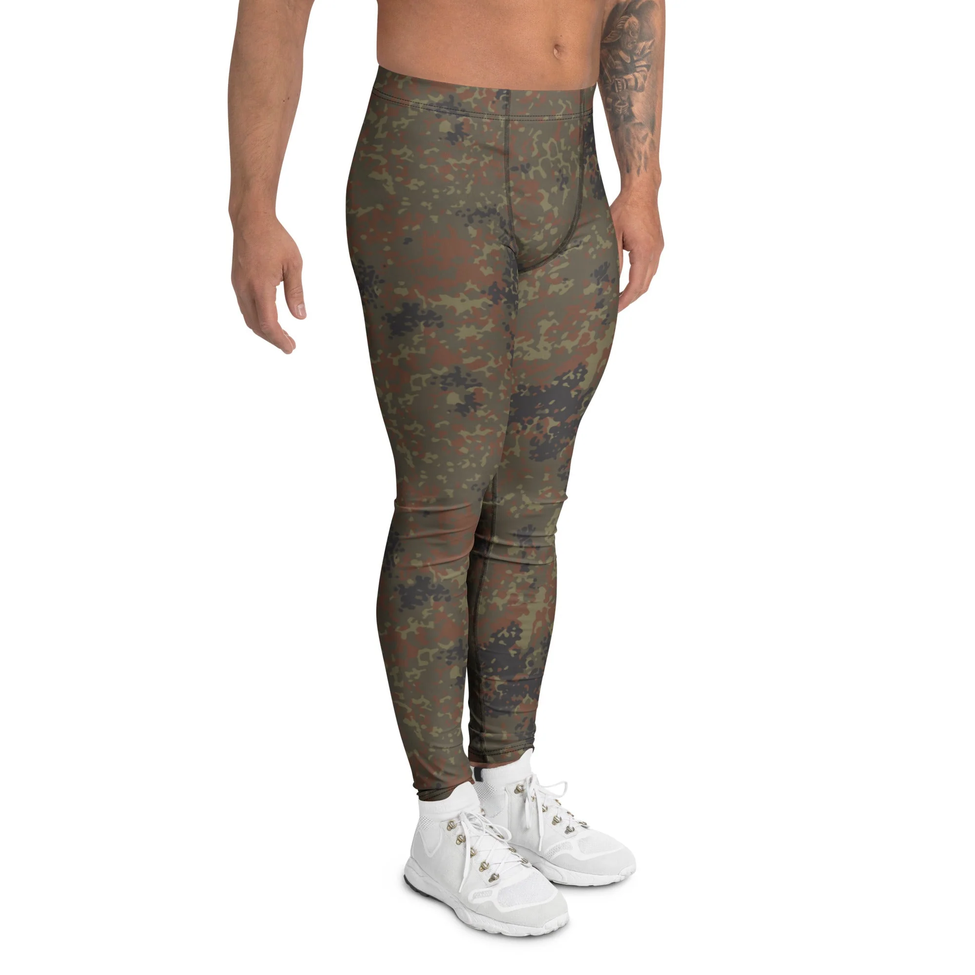 German Flecktarn CAMO Mens Leggings - Image 3