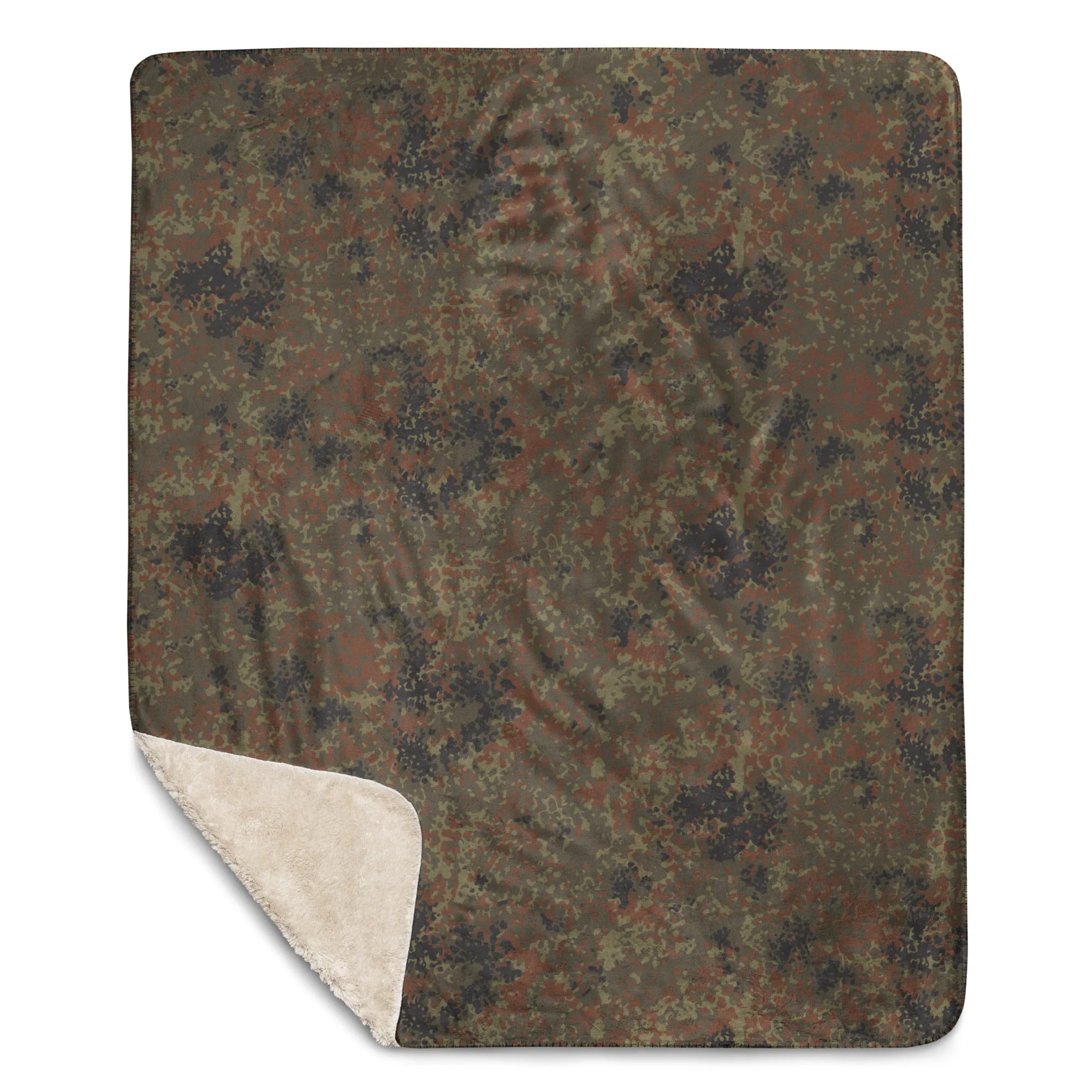German Flecktarn CAMO Sherpa Blanket - Image 6