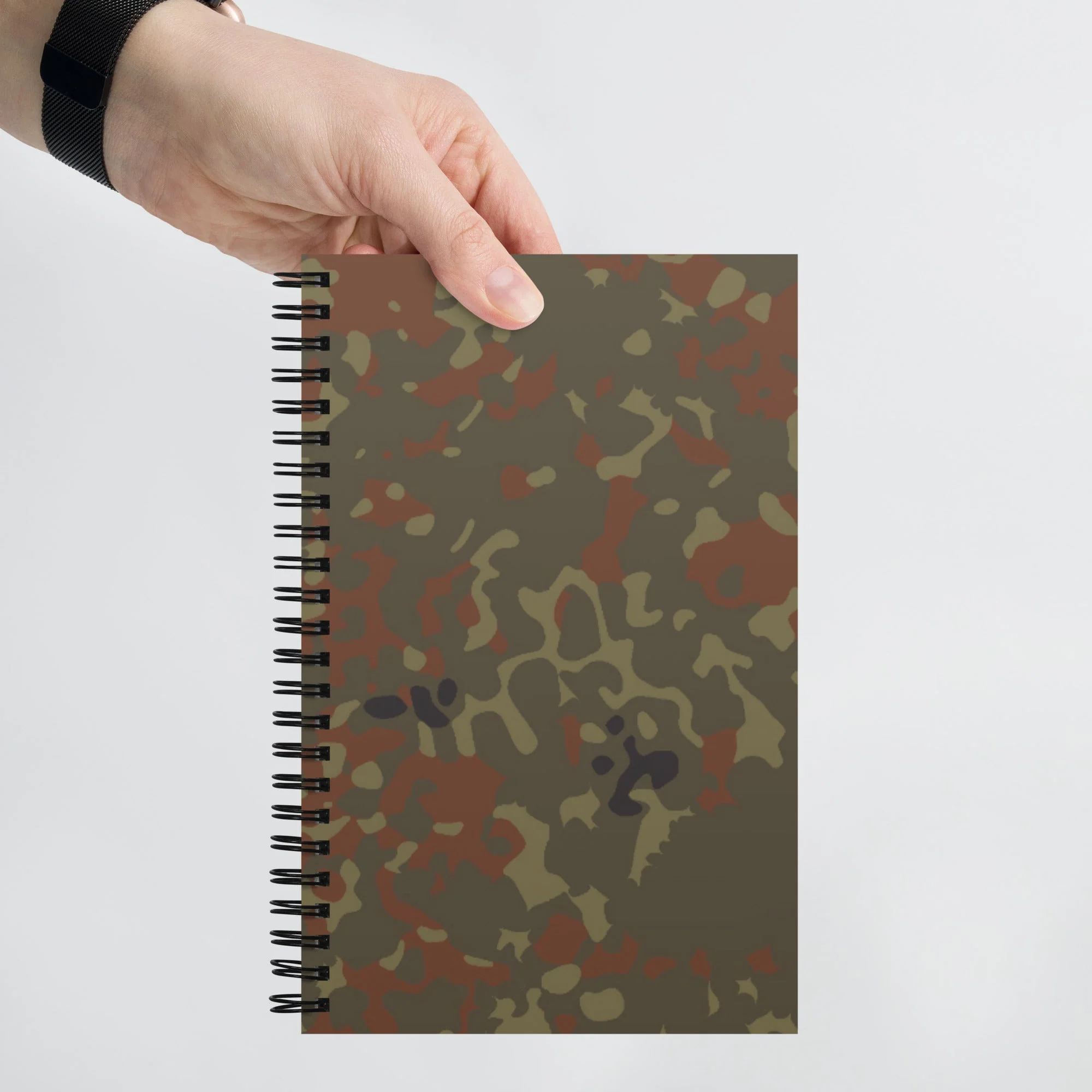 German Flecktarn CAMO Spiral Notebook - Image 8