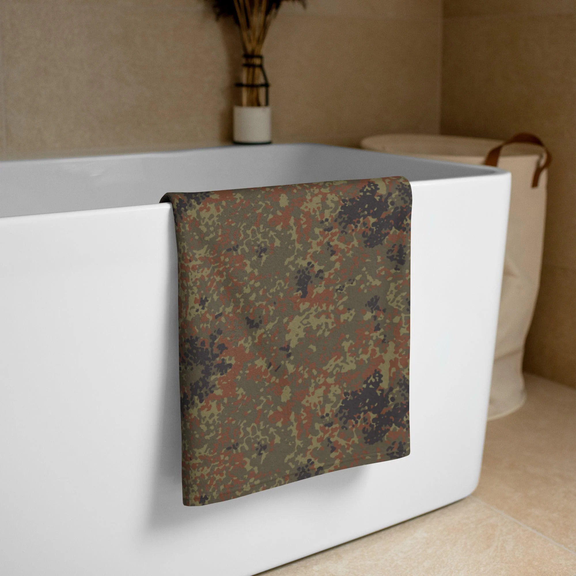 German Flecktarn CAMO Towel - Image 2