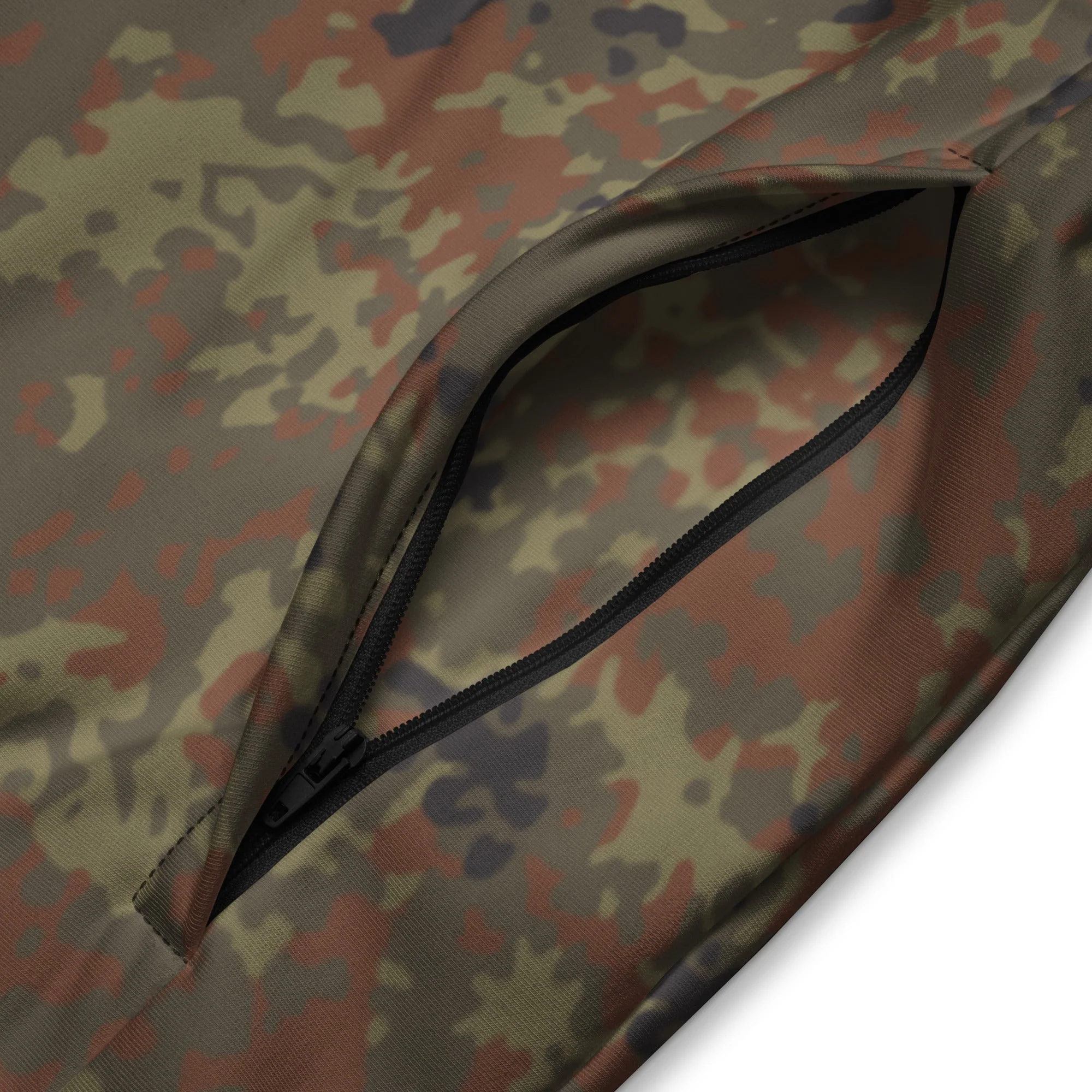 German Flecktarn CAMO Unisex Track Jacket - Image 12