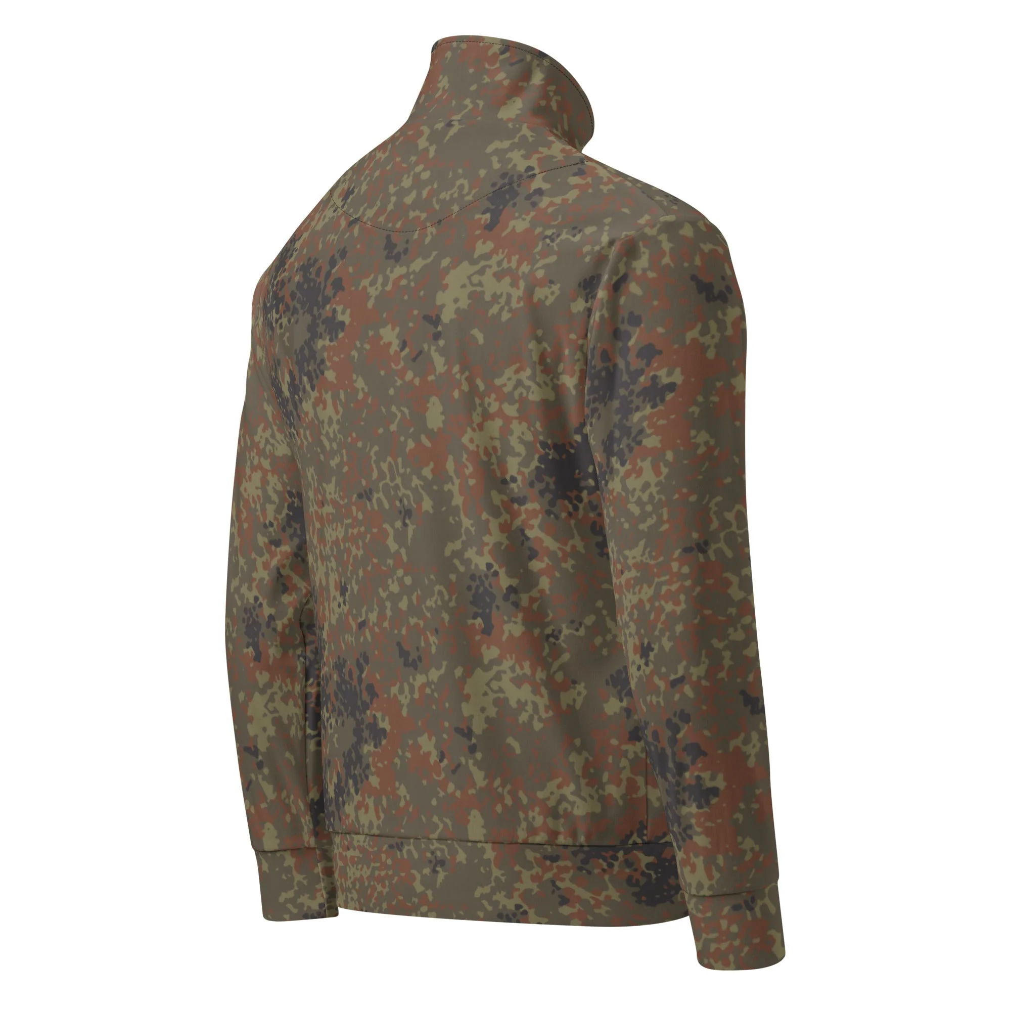 German Flecktarn CAMO Unisex Track Jacket - Image 6