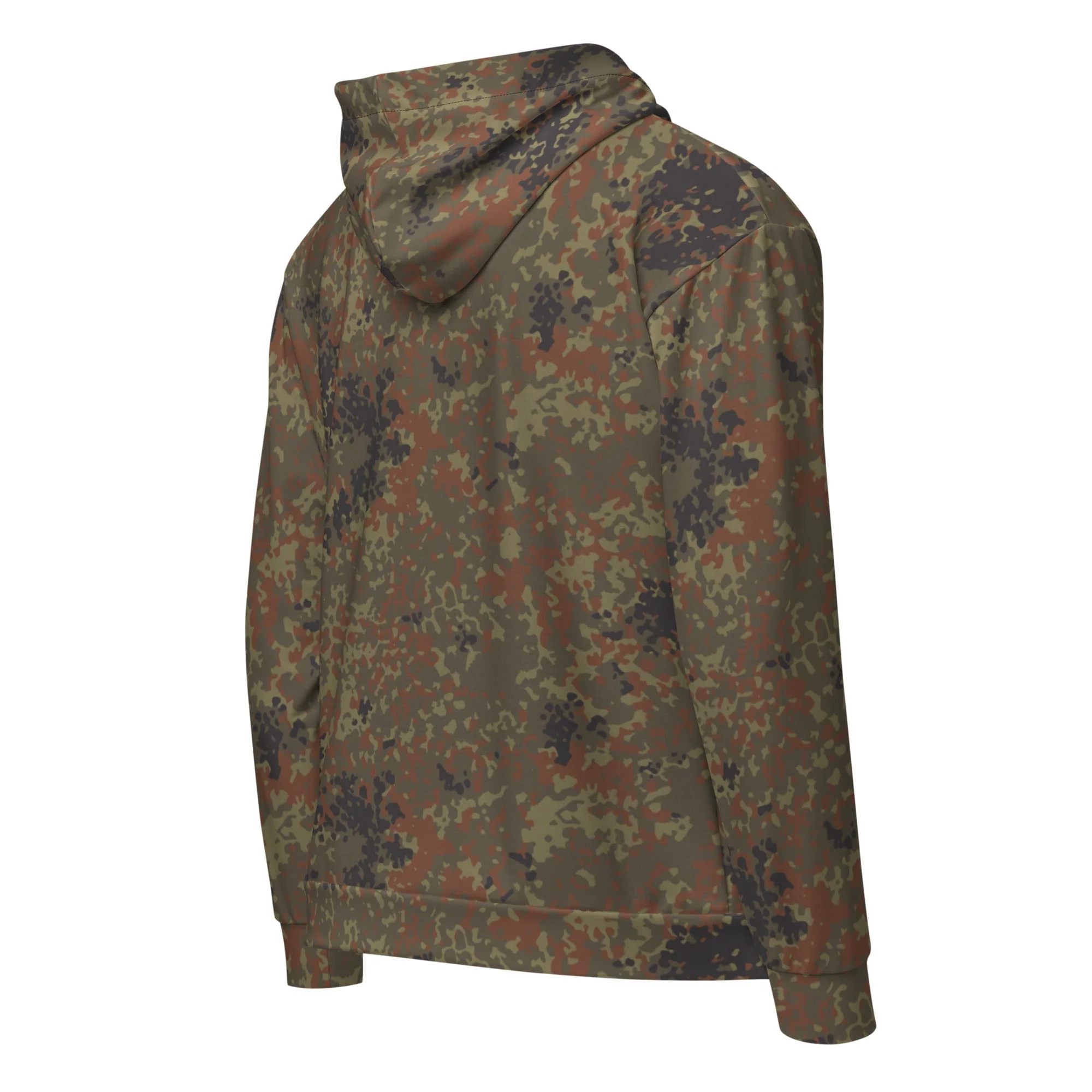 German Flecktarn CAMO Unisex Zip Hoodie - Image 11
