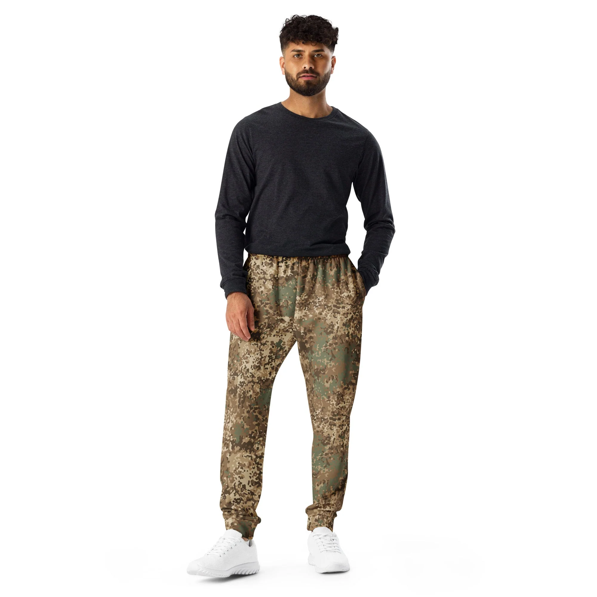 German Flecktarn Desert CAMO Mens Joggers - Image 3