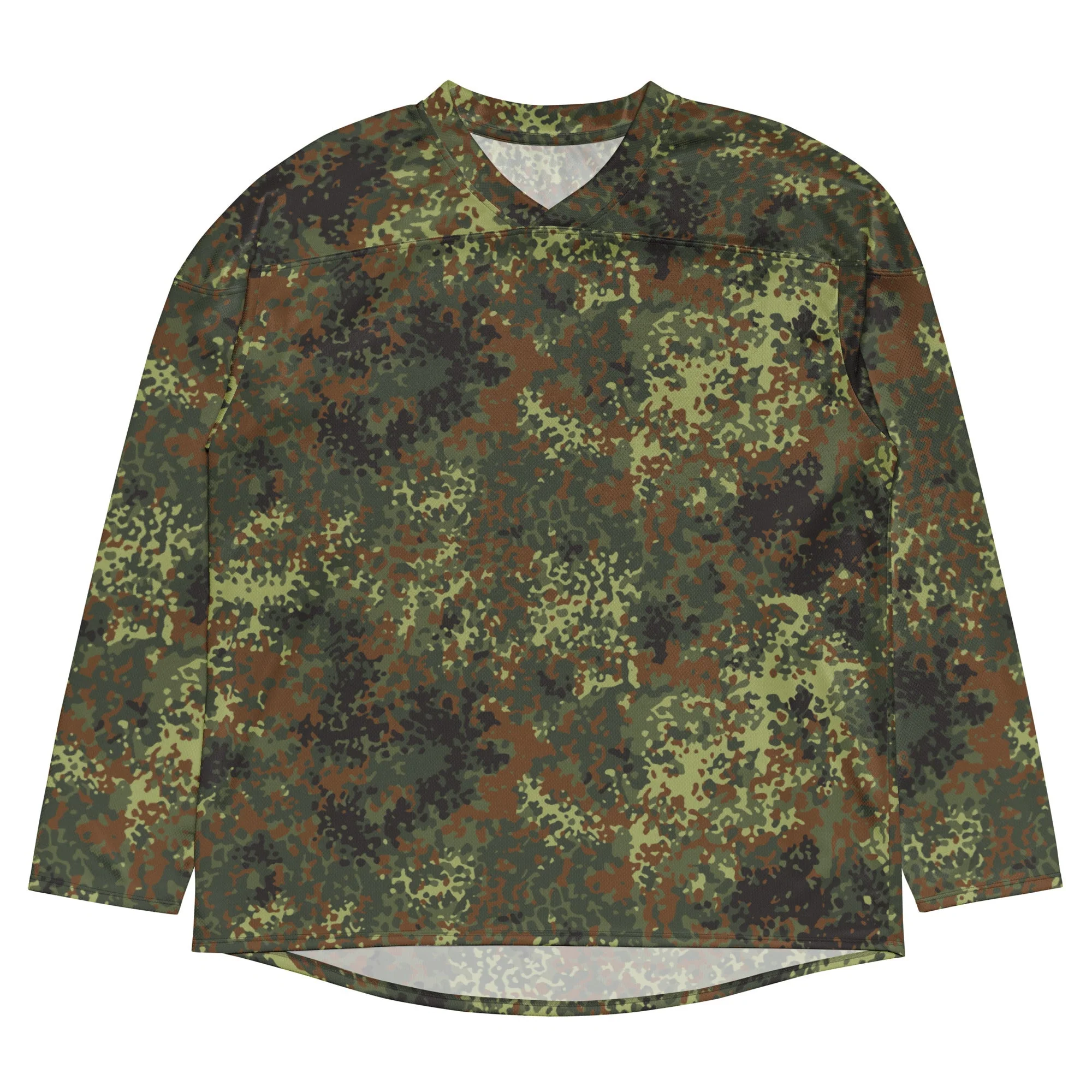 German Flecktarn Spring CAMO Unisex Hockey Fan Jersey - Image 19