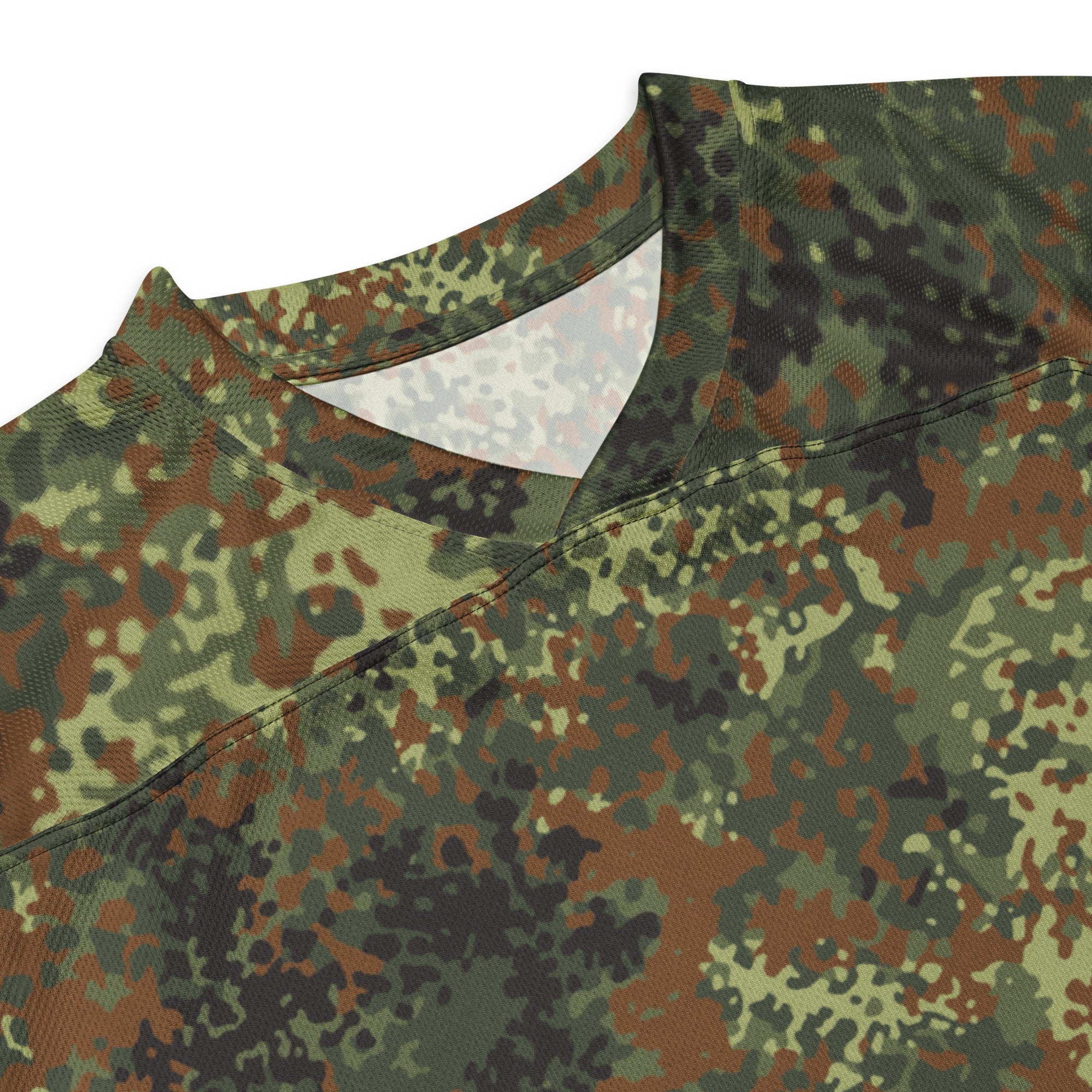 German Flecktarn Spring CAMO Unisex Hockey Fan Jersey - Image 5