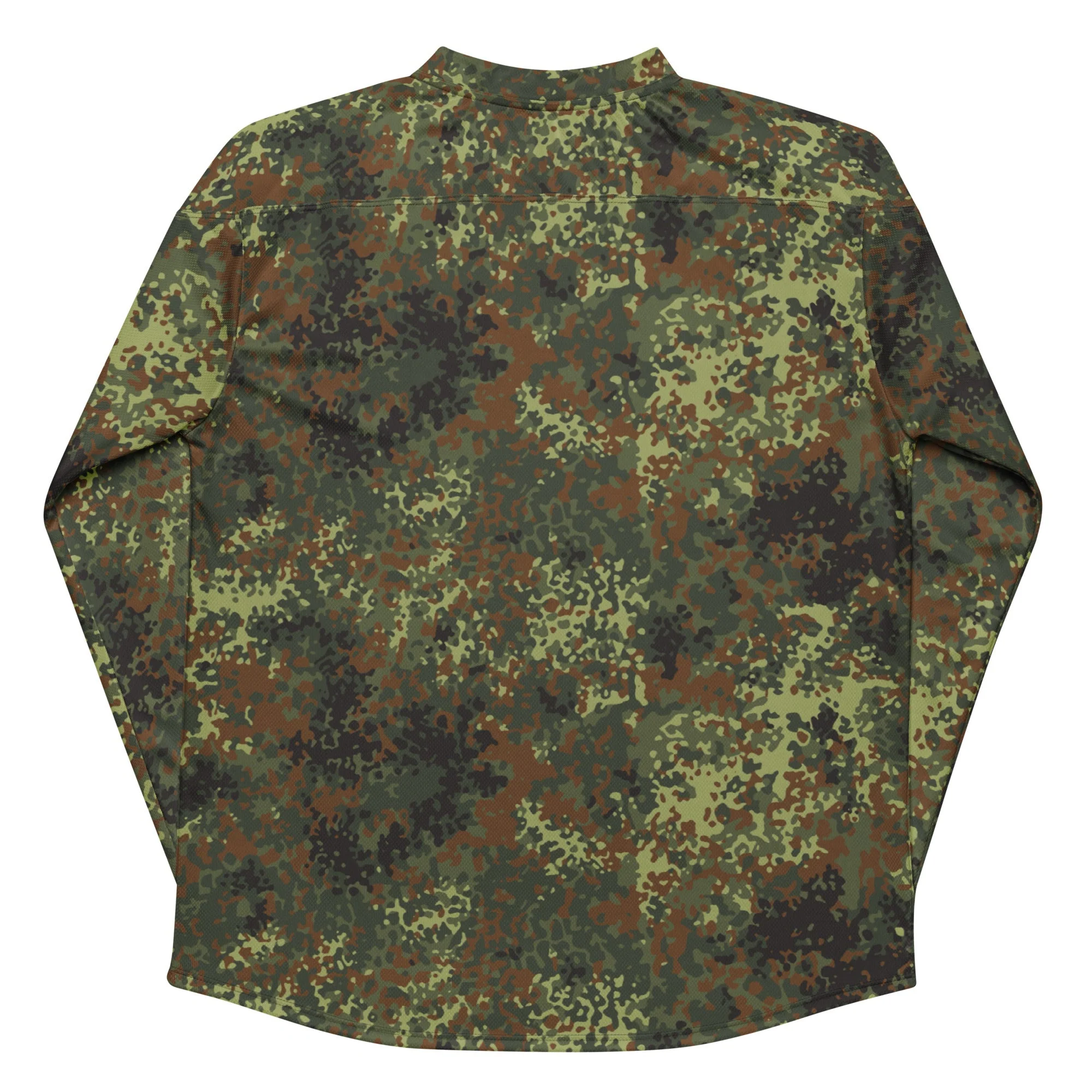 German Flecktarn Spring CAMO Unisex Hockey Fan Jersey - Image 8