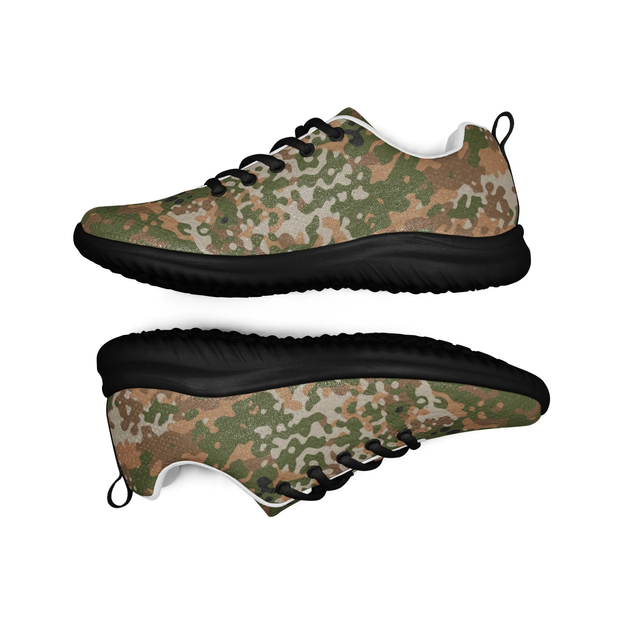 German Flecktarn Multi-terrain CAMO Mens Athletic Shoes - Image 10