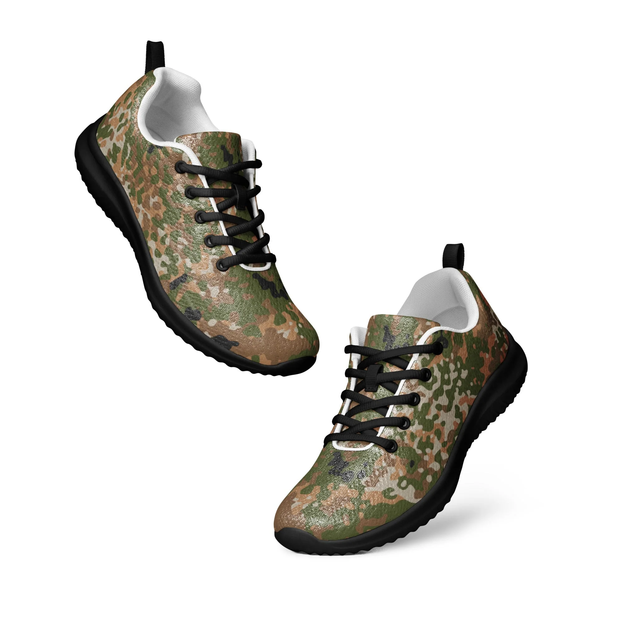 German Flecktarn Multi-terrain CAMO Mens Athletic Shoes - Image 5