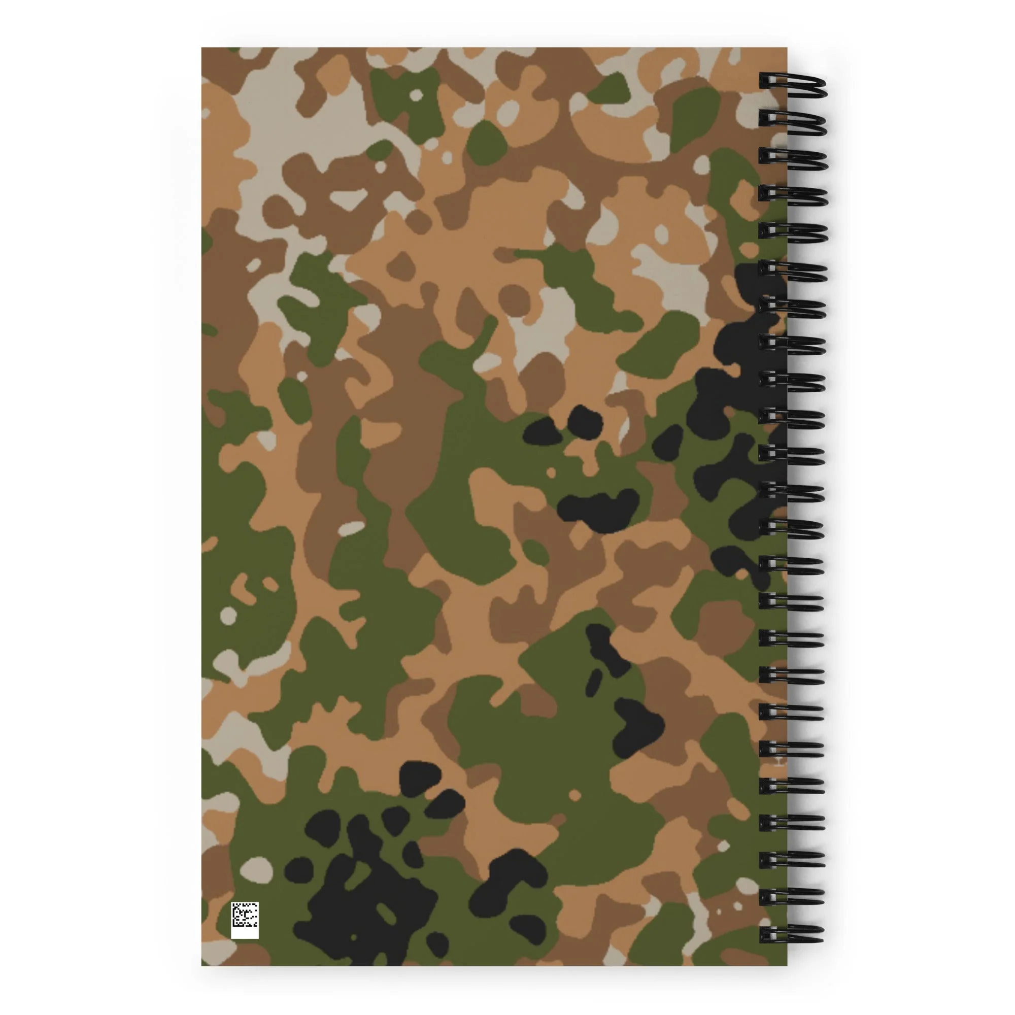 German Flecktarn Multi-terrain CAMO Spiral Notebook - Image 3