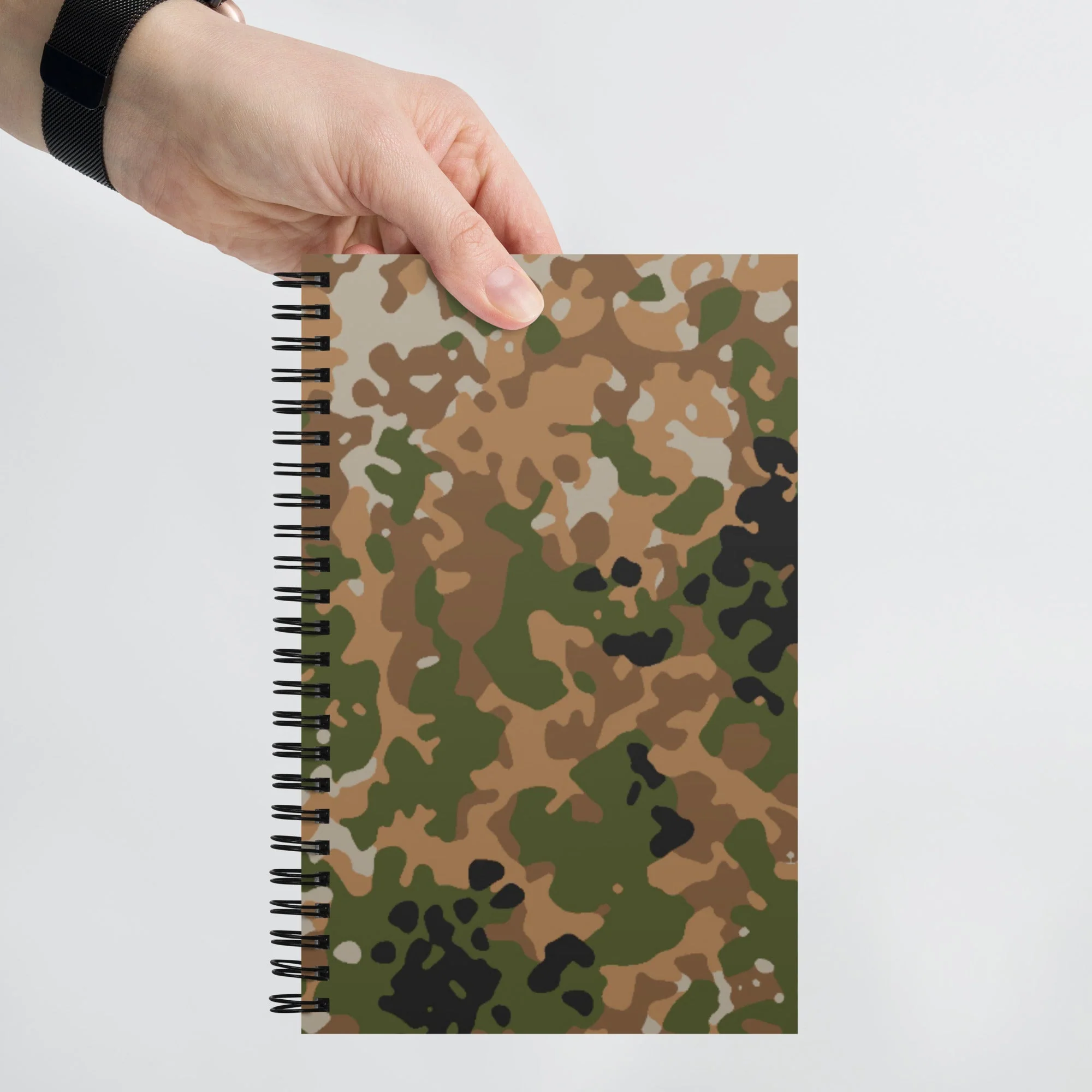 German Flecktarn Multi-terrain CAMO Spiral Notebook - Image 8