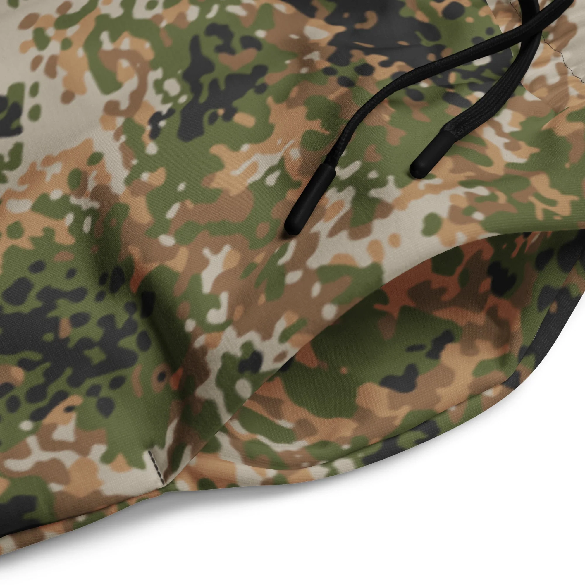 German Flecktarn Multi-terrain CAMO Unisex Wide-Leg Joggers - Image 8