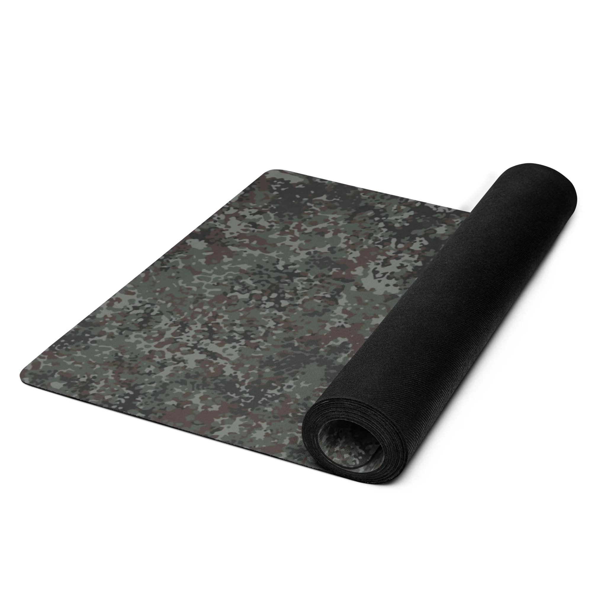 German Flecktarn Night Ops CAMO Yoga Mat - Image 2