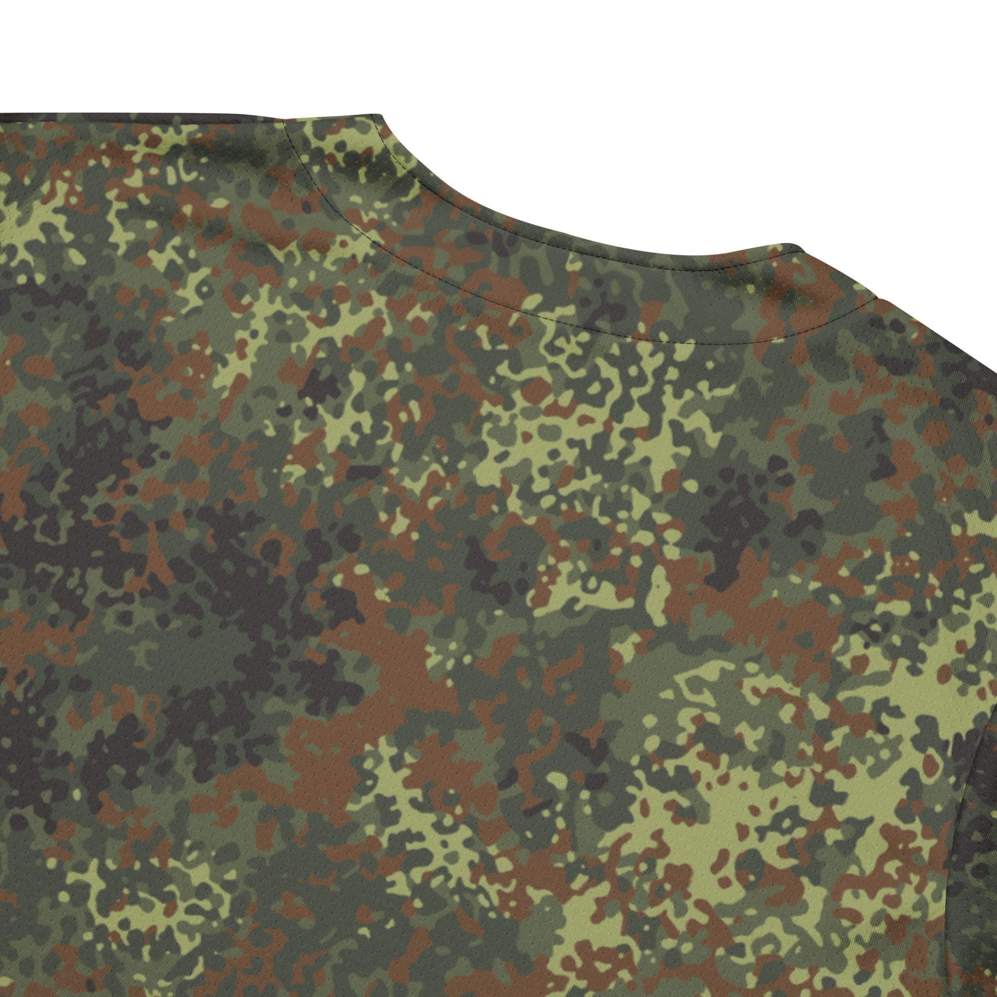 German Flecktarn Spring CAMO Unisex Baseball Jersey - Image 11