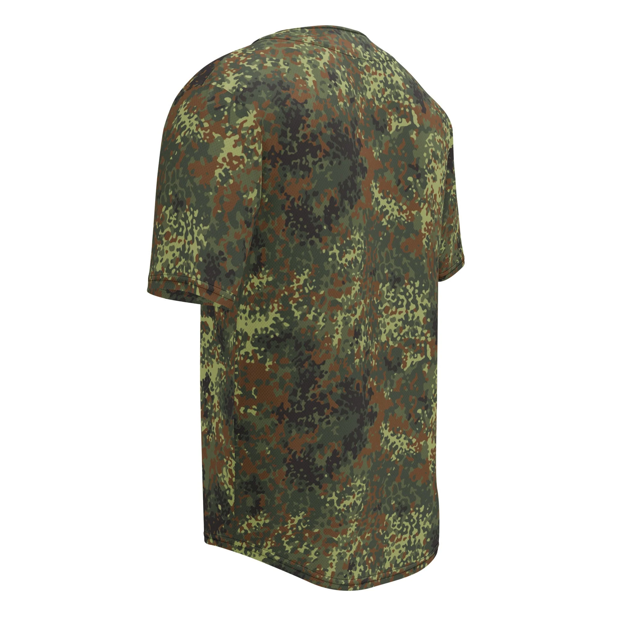 German Flecktarn Spring CAMO Unisex Baseball Jersey - Image 12