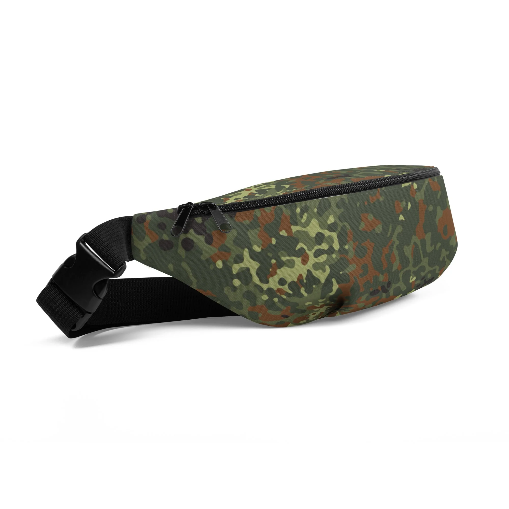 German Flecktarn Spring CAMO Fanny Pack - Image 4