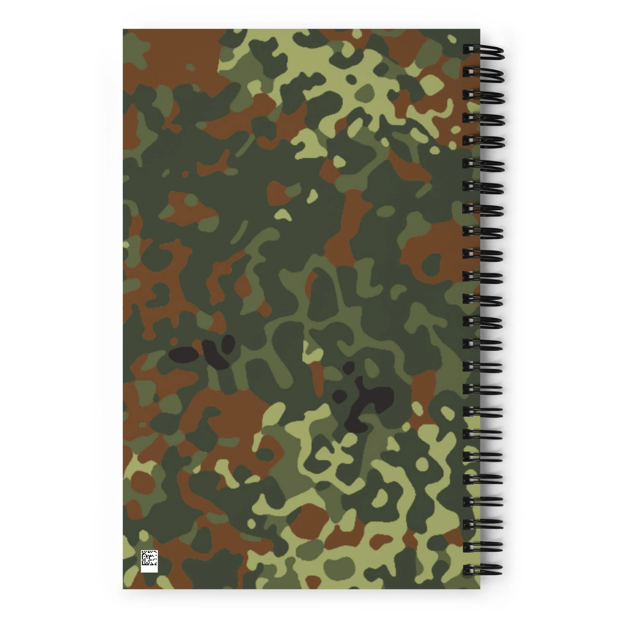 German Flecktarn Spring CAMO Spiral Notebook - Image 3
