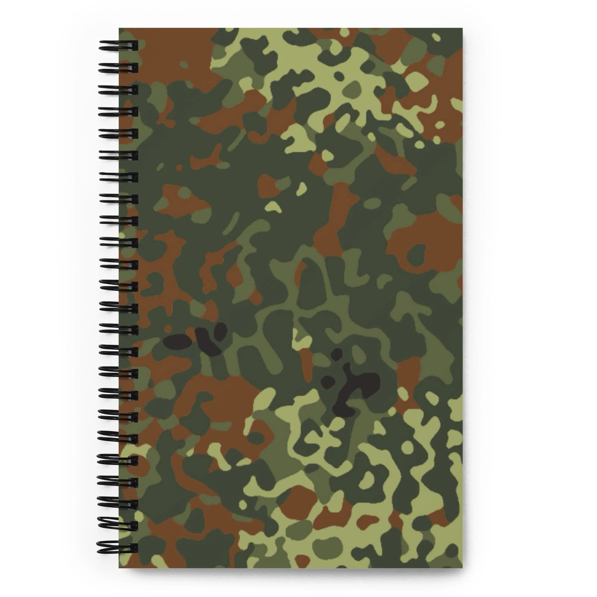 German Flecktarn Spring CAMO Spiral Notebook - Image 6