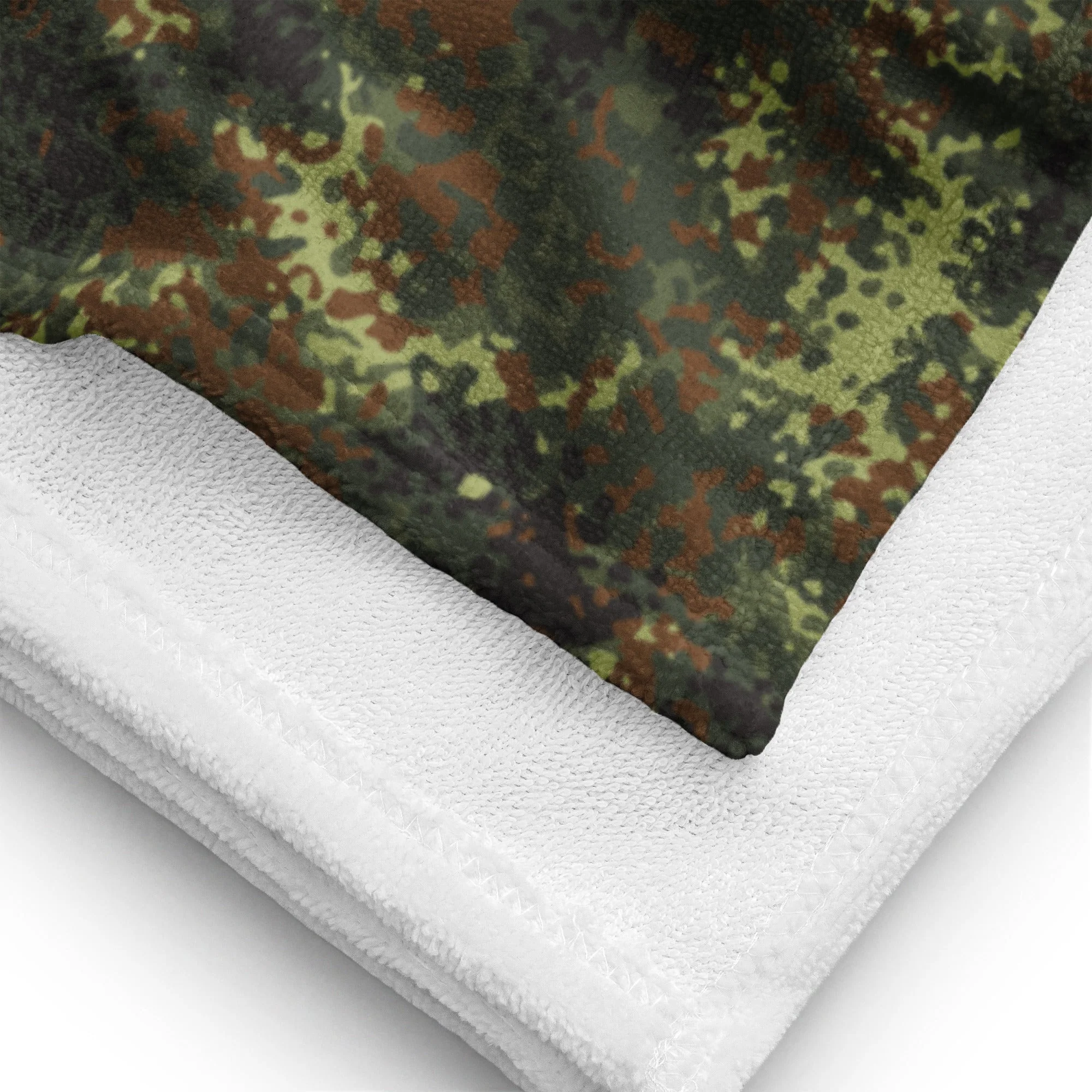 German Flecktarn Spring CAMO Towel - Image 3