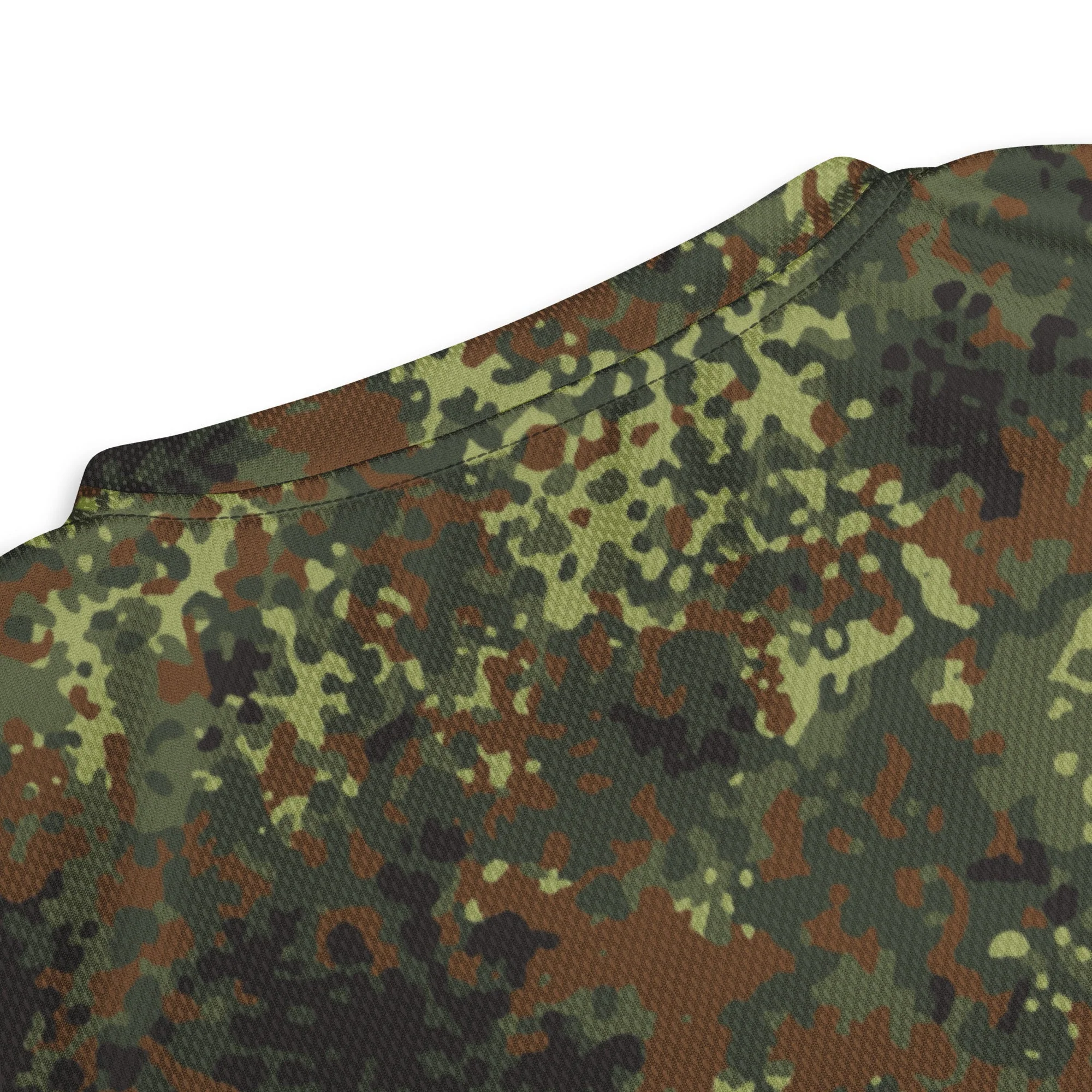 German Flecktarn Spring CAMO Unisex Sports Jersey - Image 16