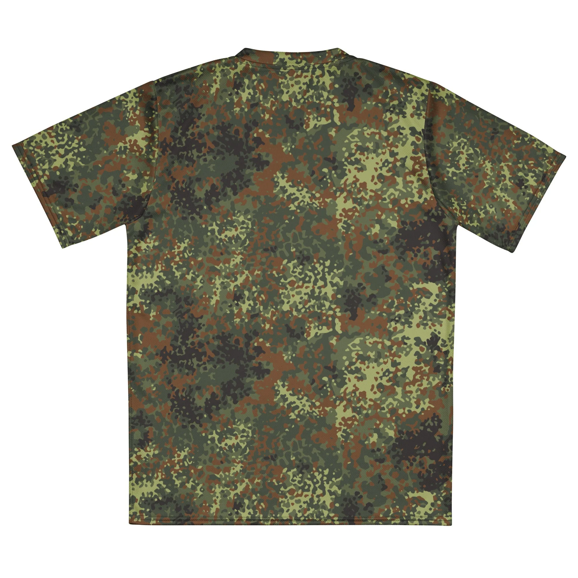 German Flecktarn Spring CAMO Unisex Sports Jersey - Image 5