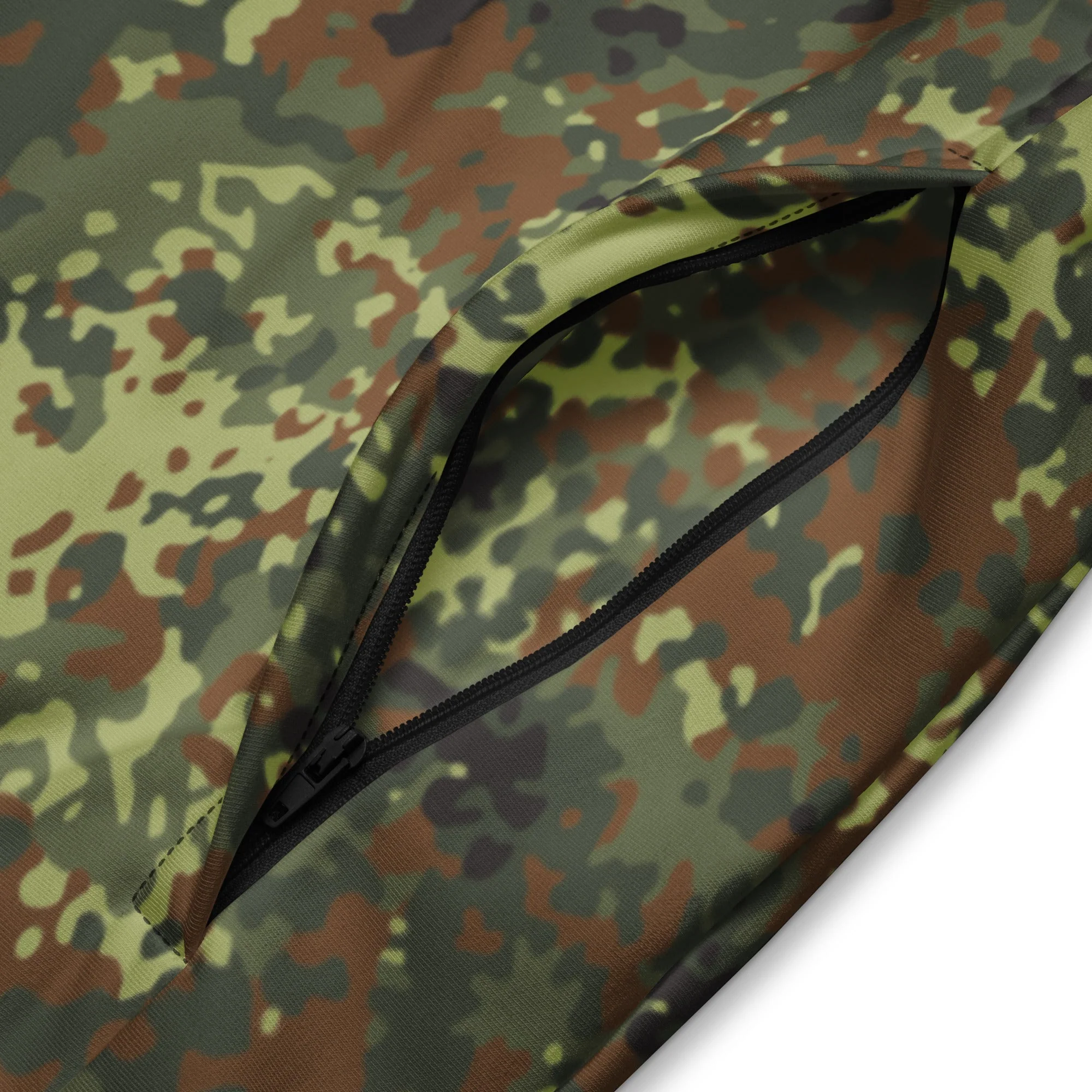 German Flecktarn Spring CAMO Unisex Track Jacket - Image 12