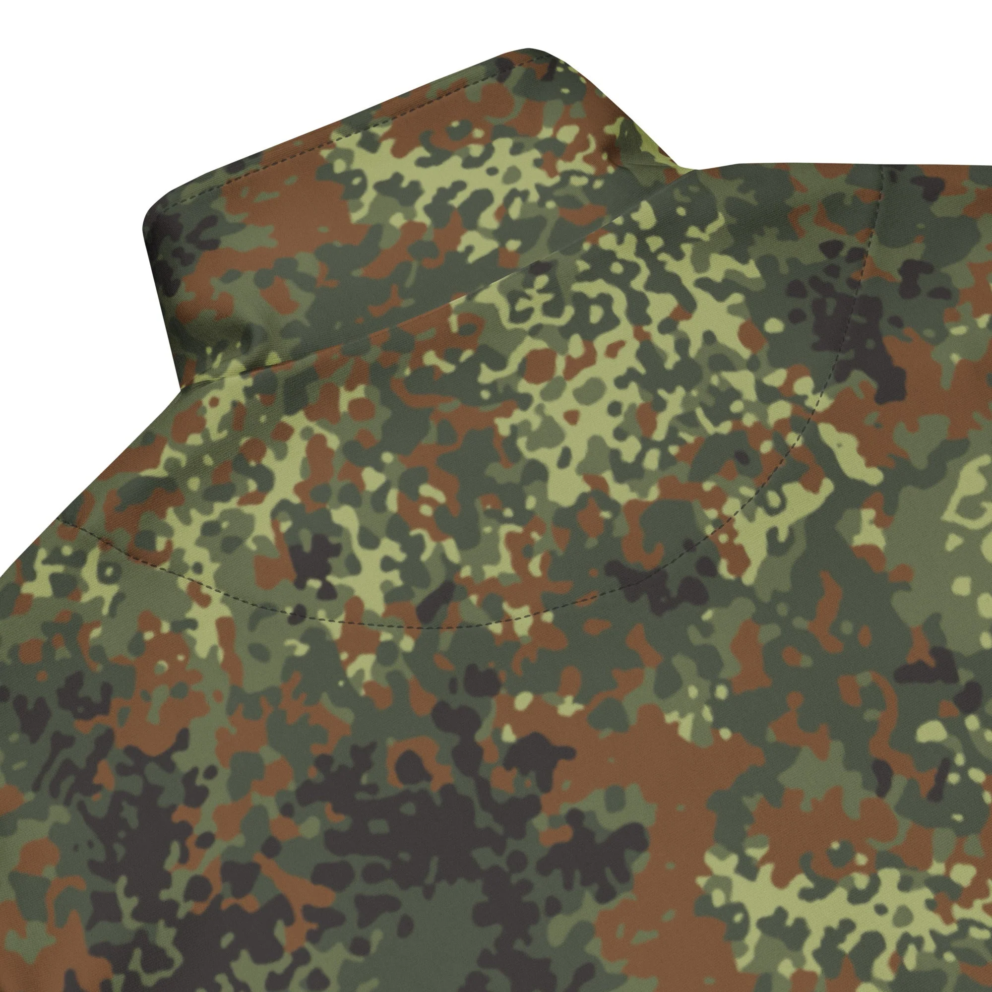 German Flecktarn Spring CAMO Unisex Track Jacket - Image 14