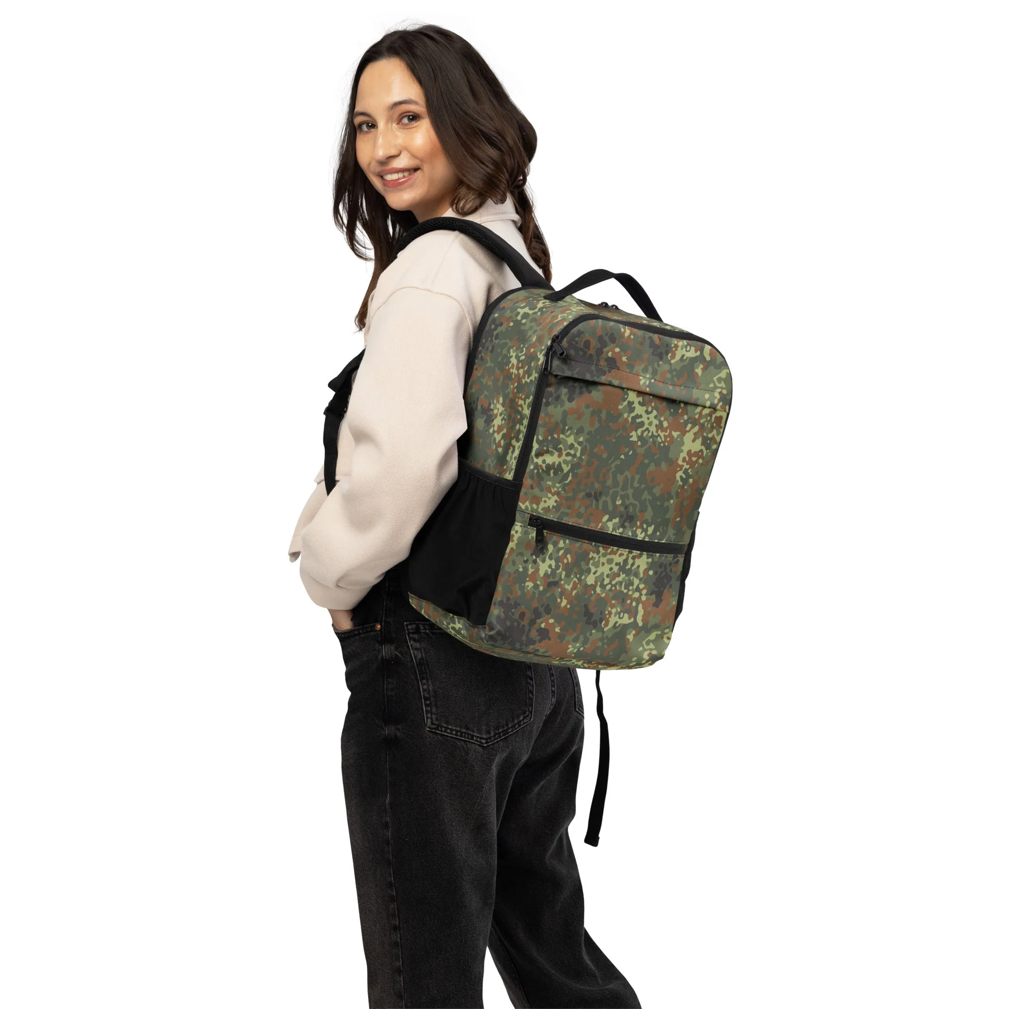German Flecktarn Spring CAMO Utility Backpack - Image 9