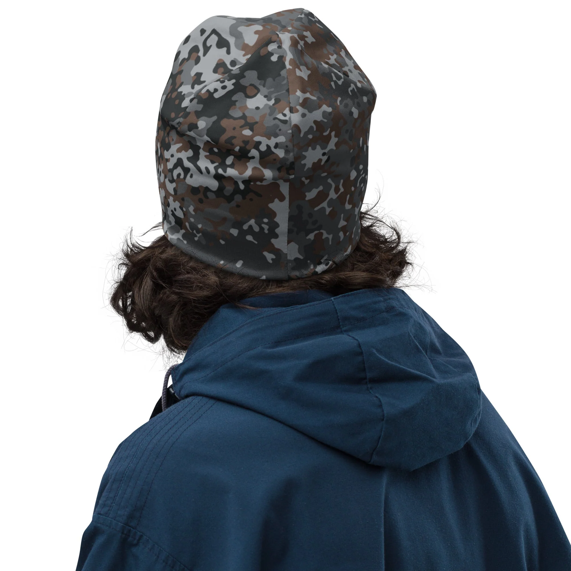 German Flecktarn Urban CAMO Beanie - Image 4