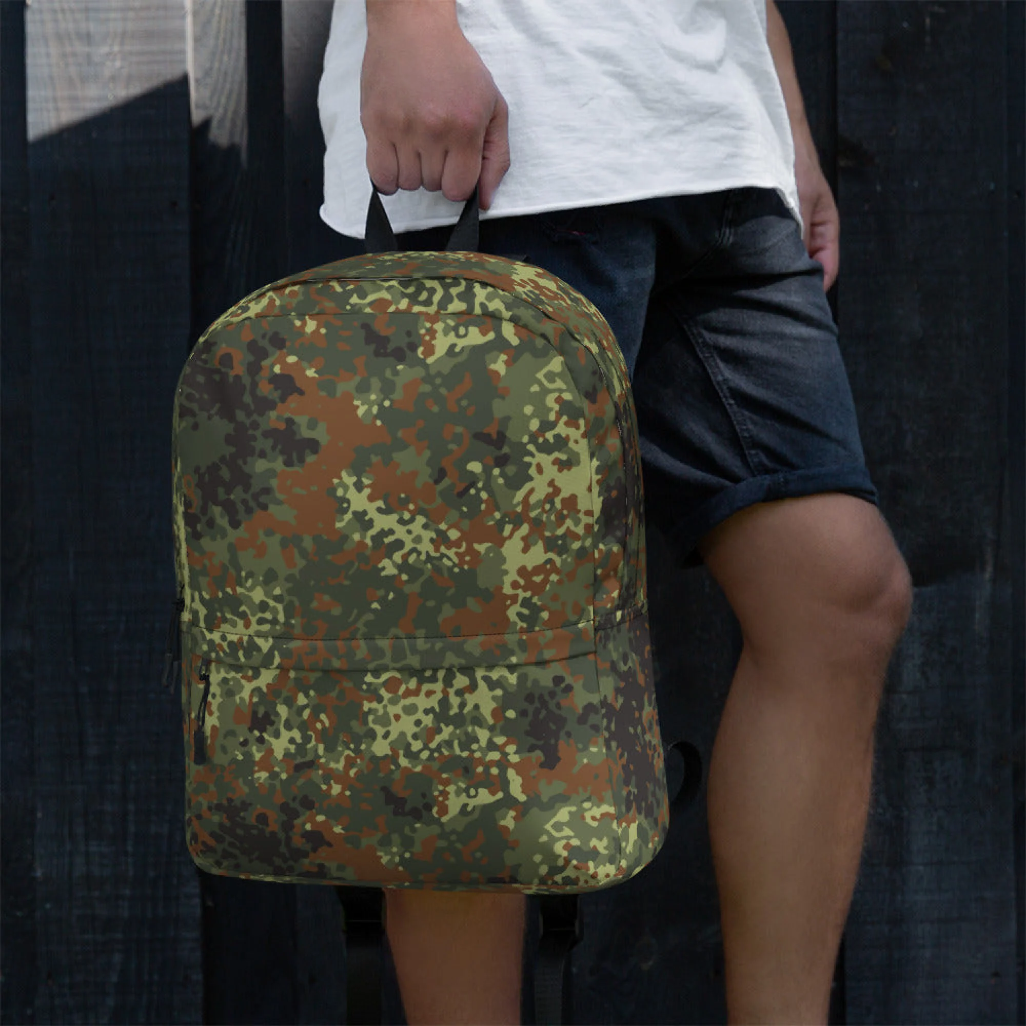 German Flecktarn Spring CAMO Backpack - Image 2