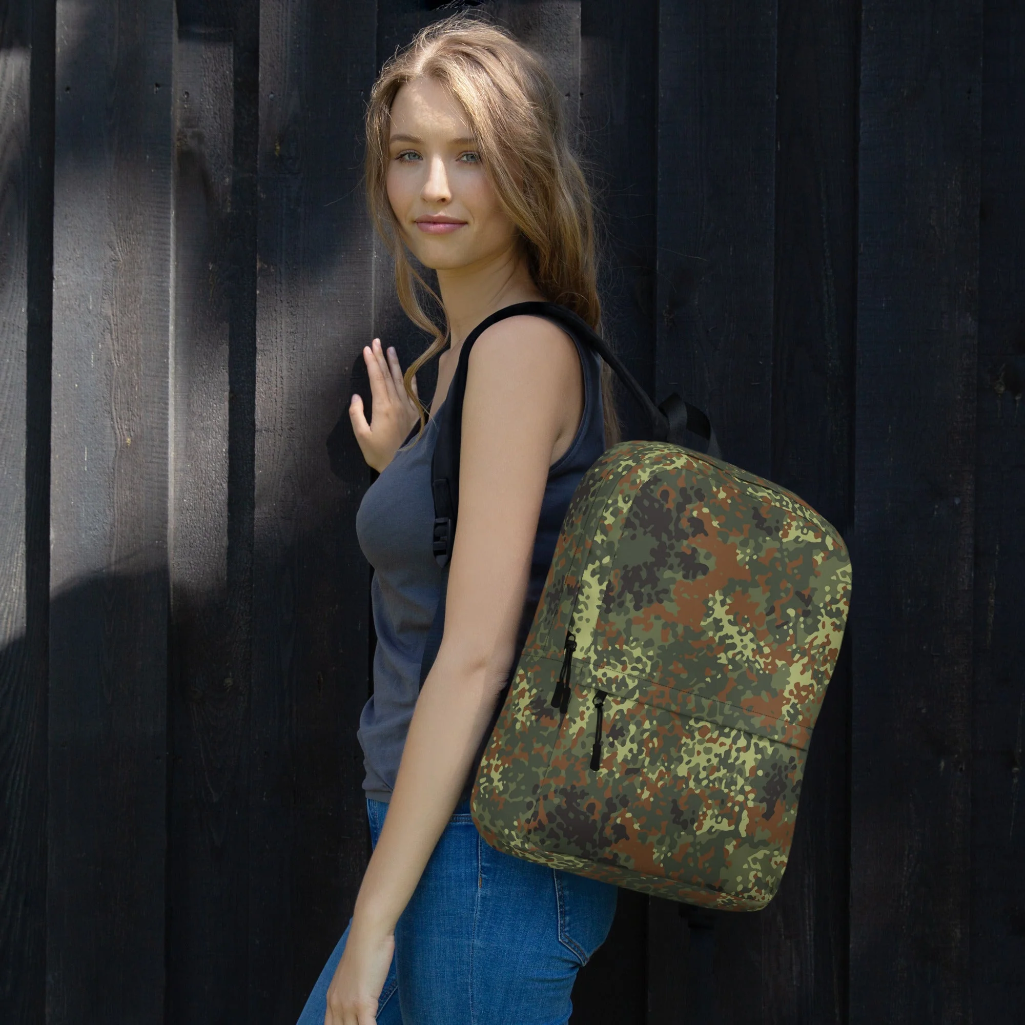 German Flecktarn Spring CAMO Backpack - Image 3