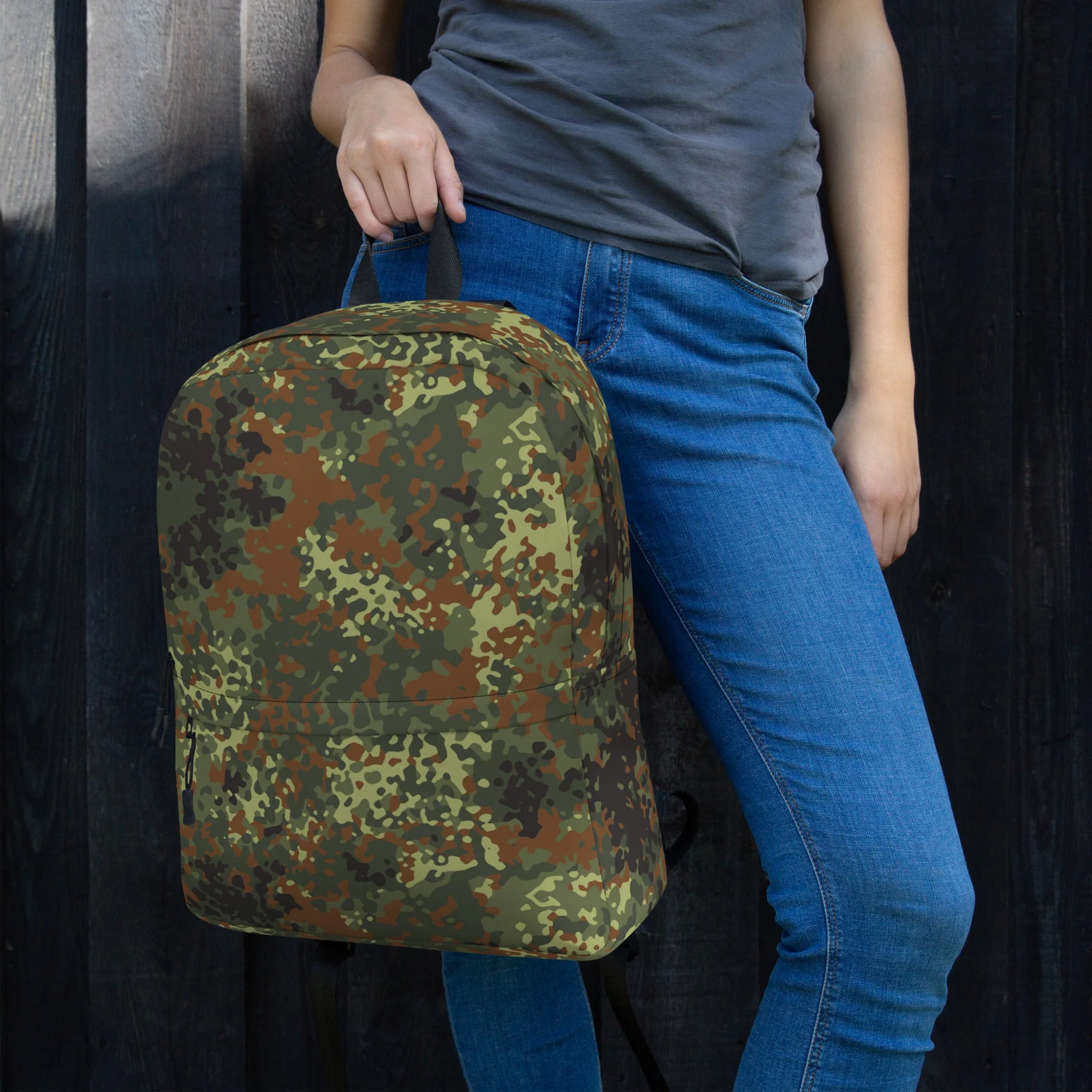 German Flecktarn Spring CAMO Backpack - Image 4