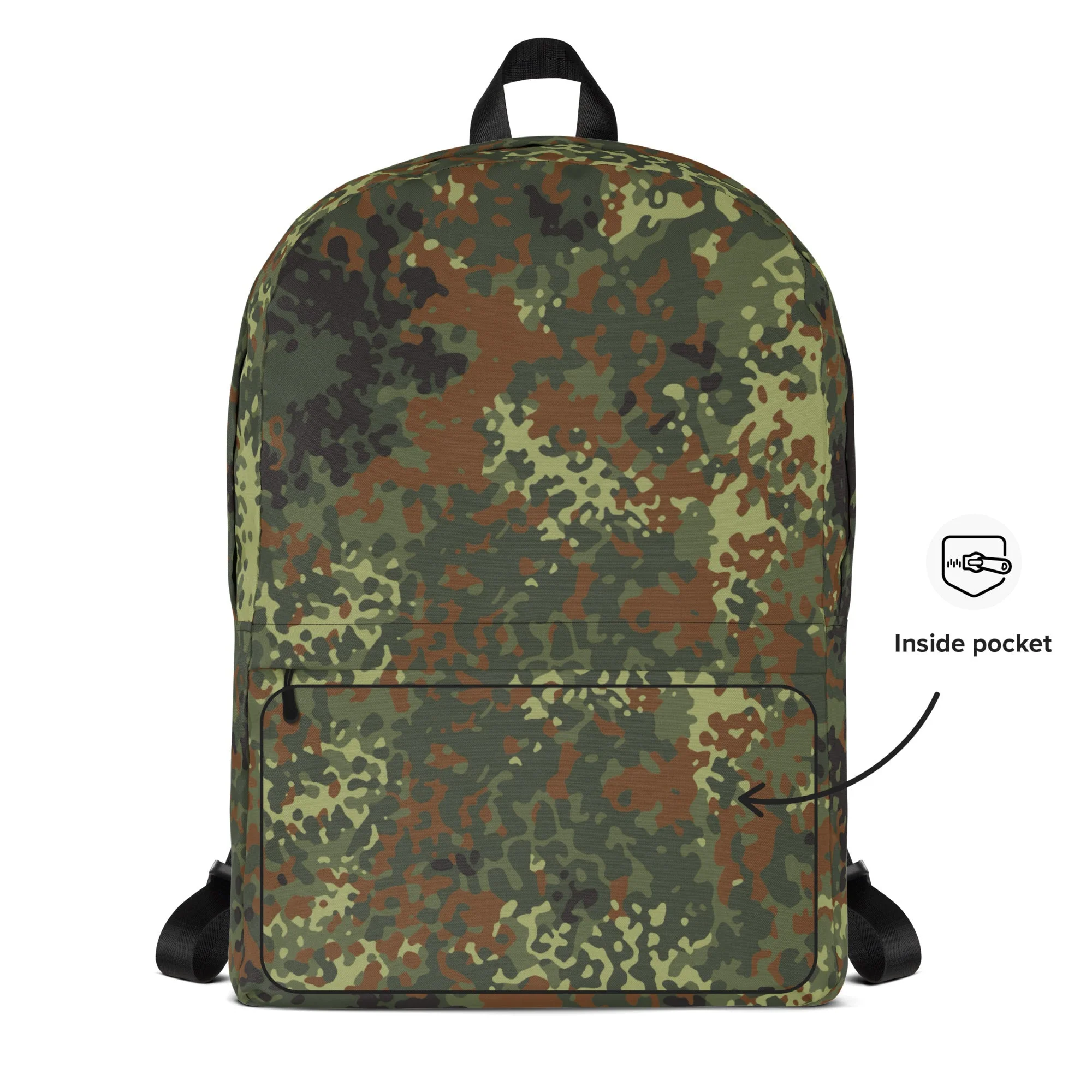 German Flecktarn Spring CAMO Backpack - Image 7