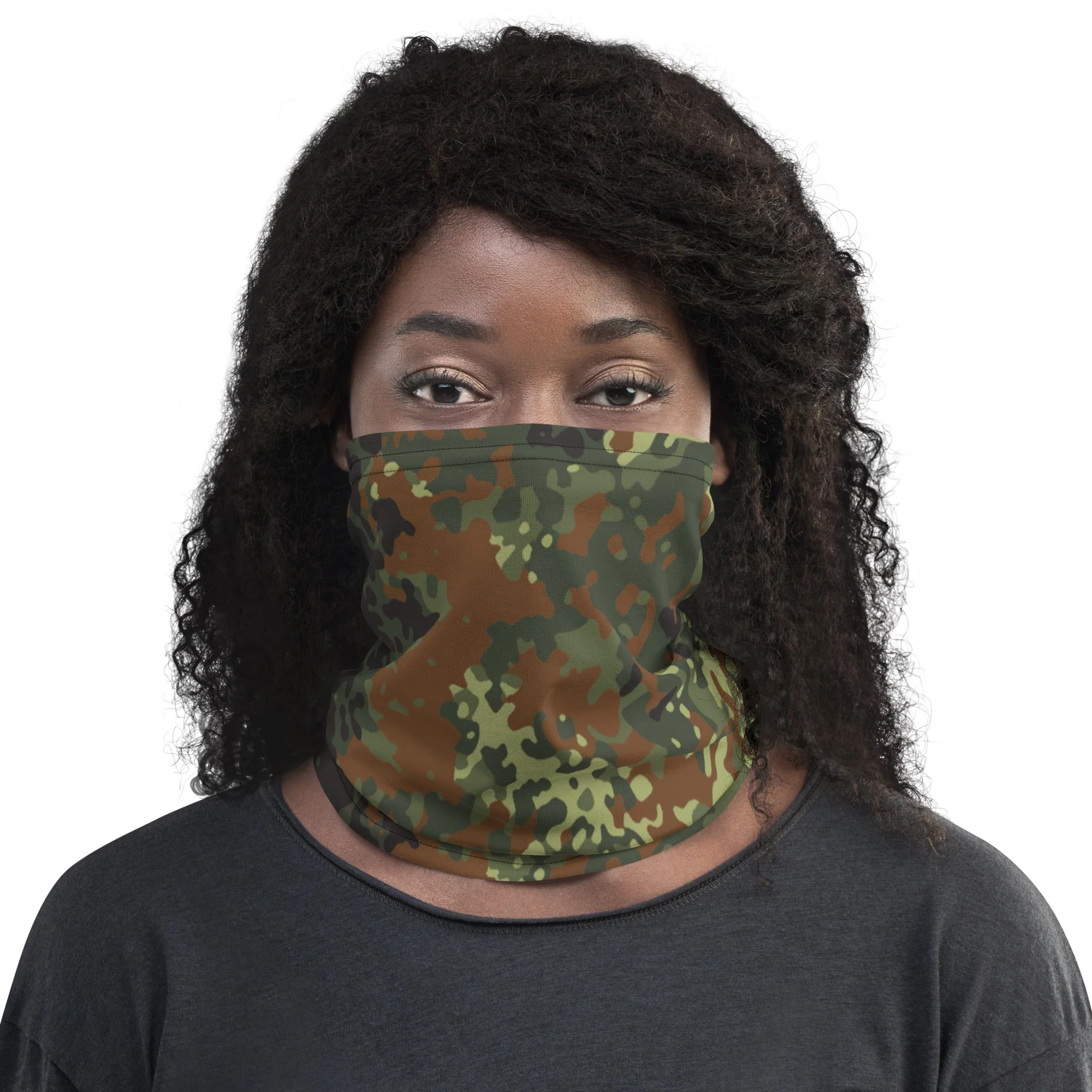 German Flecktarn Spring CAMO Neck Gaiter - Image 13