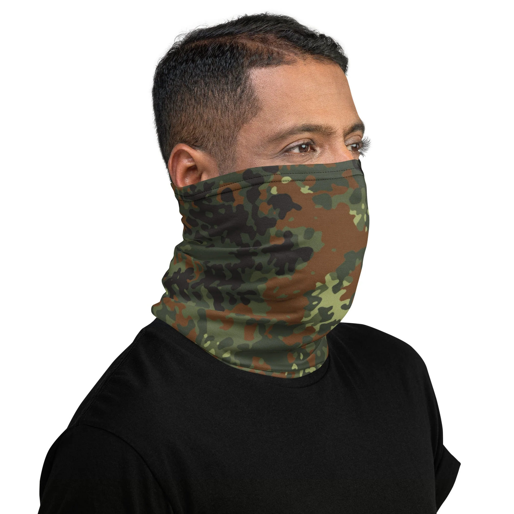 German Flecktarn Spring CAMO Neck Gaiter - Image 2