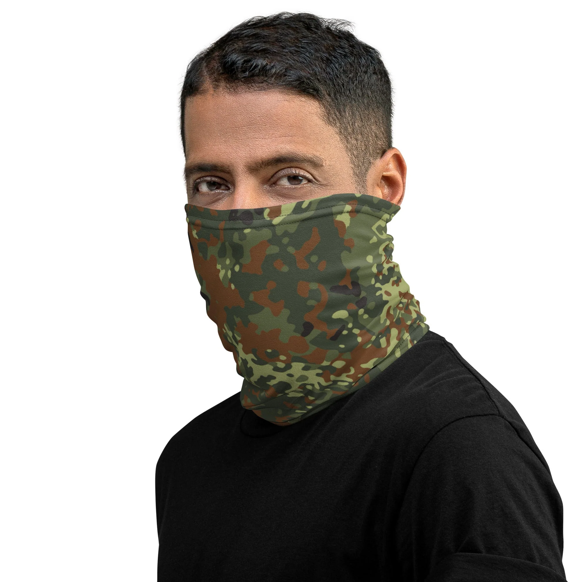 German Flecktarn Spring CAMO Neck Gaiter - Image 3