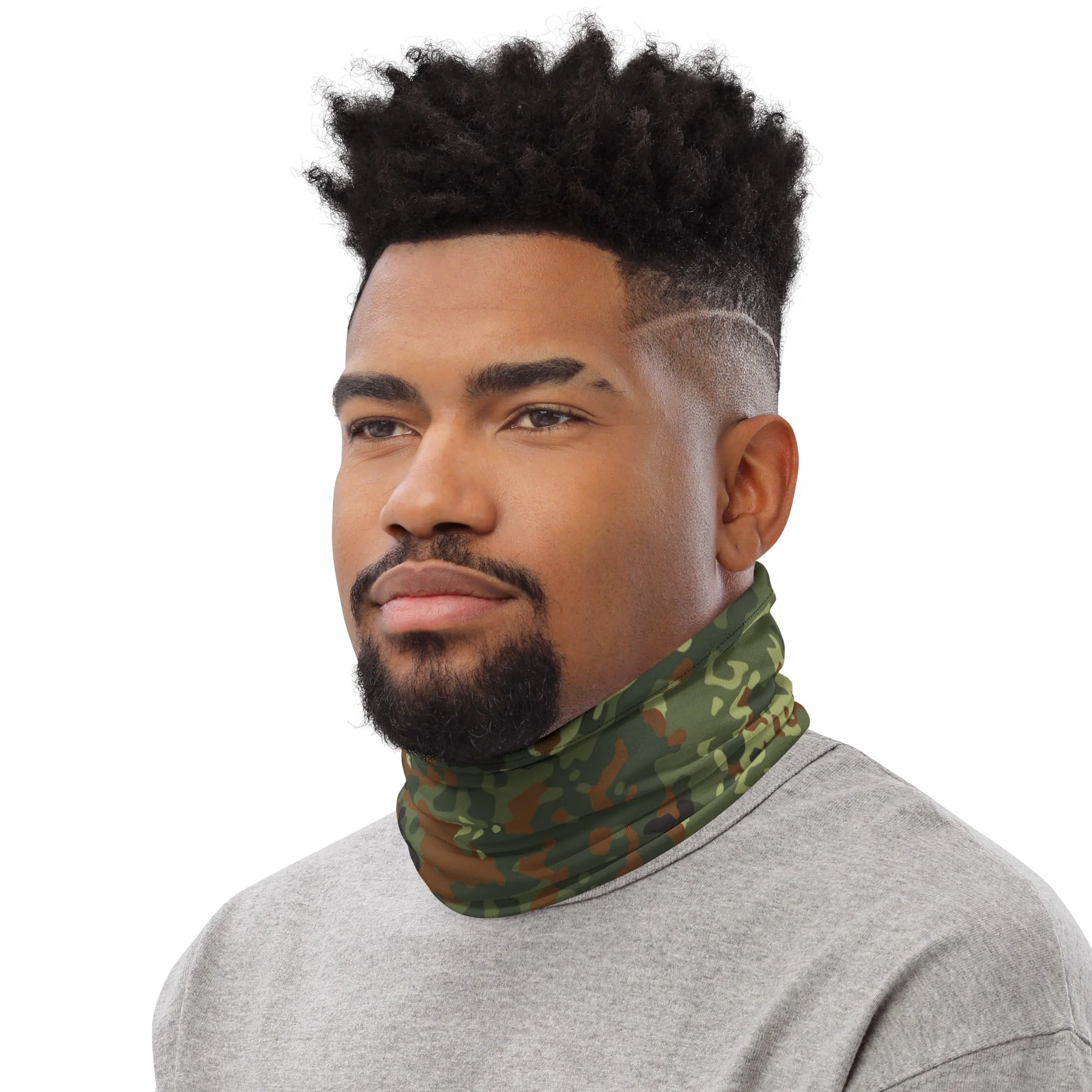 German Flecktarn Spring CAMO Neck Gaiter - Image 9