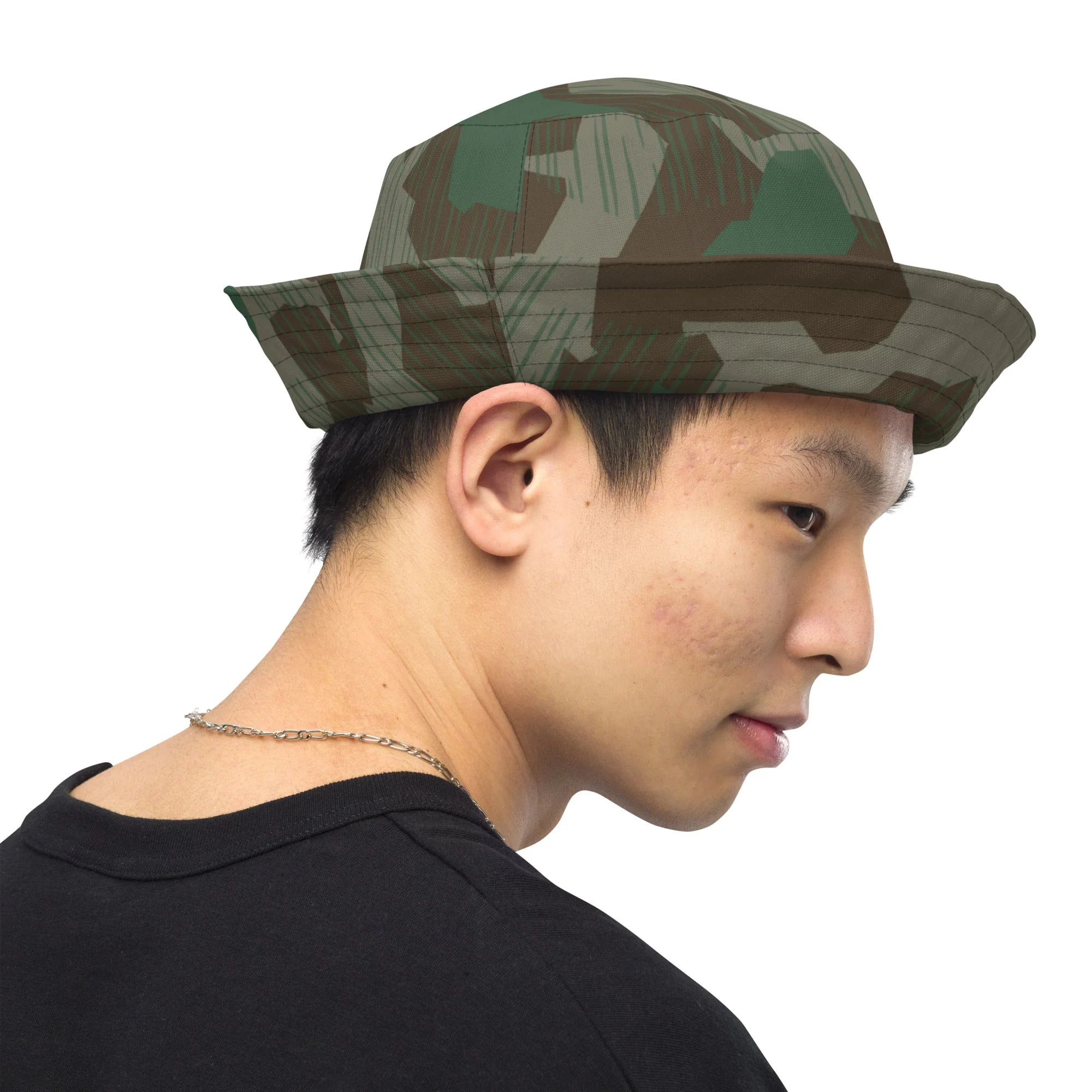 German Splittermuster 41 Luftwaffen CAMO Reversible Bucket Hat - Image 4