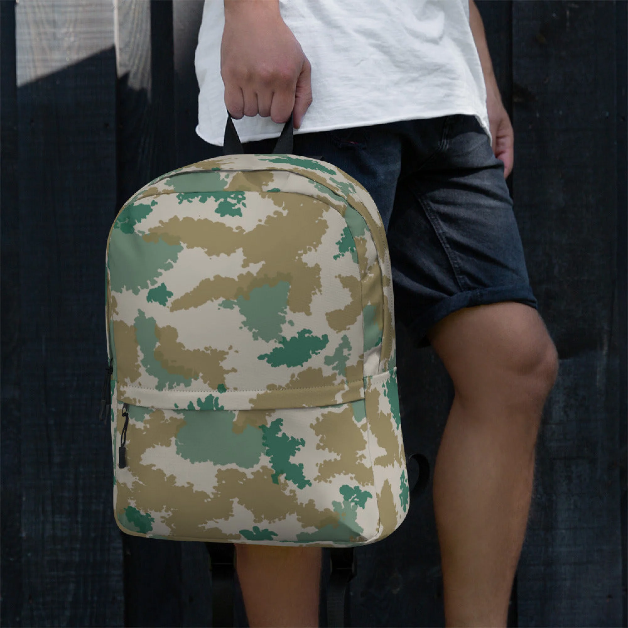 German Flachentarn Blumentarn CAMO Backpack - Image 12