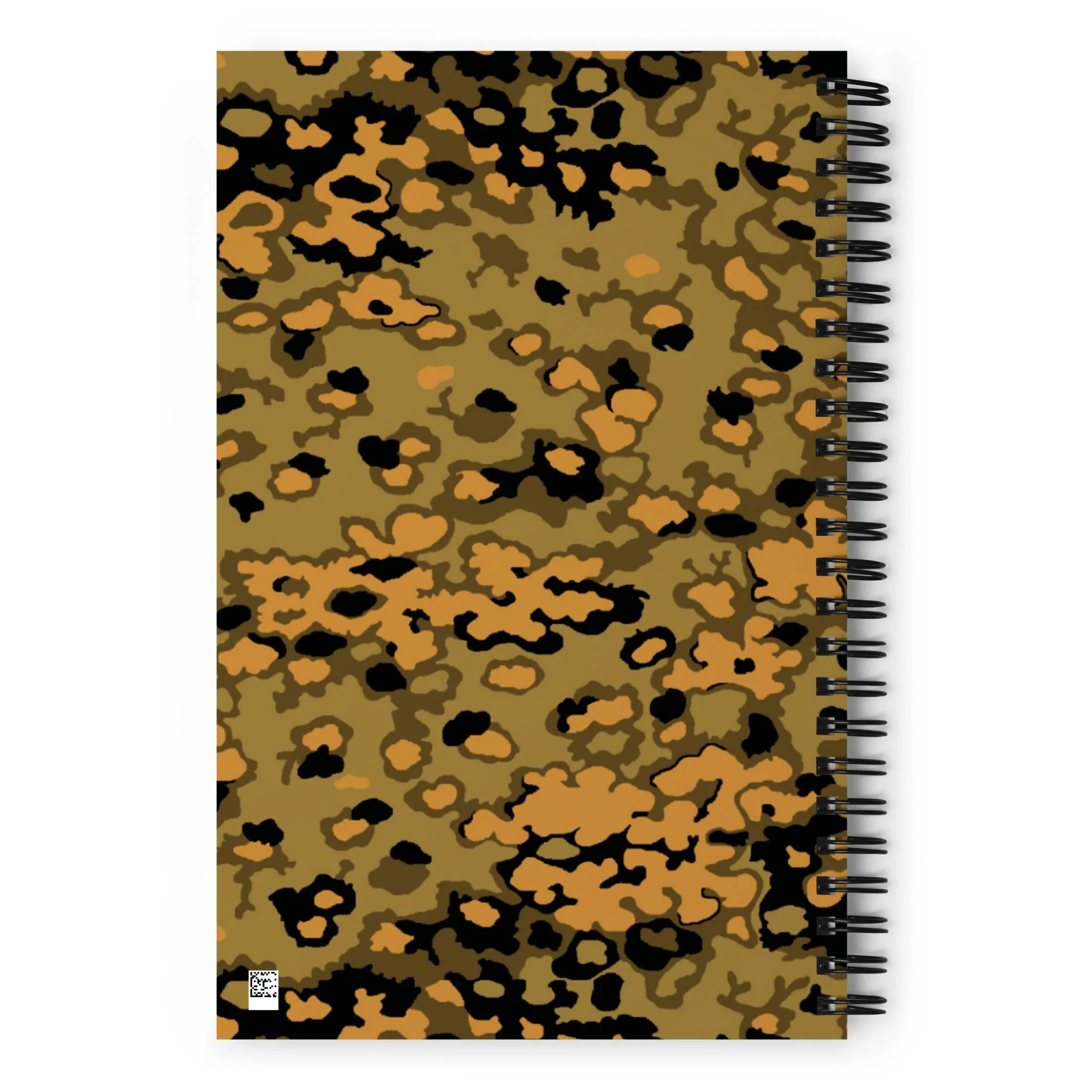 German Oak Leaf Eichenlaubmuster Autumn CAMO Spiral Notebook - Image 3