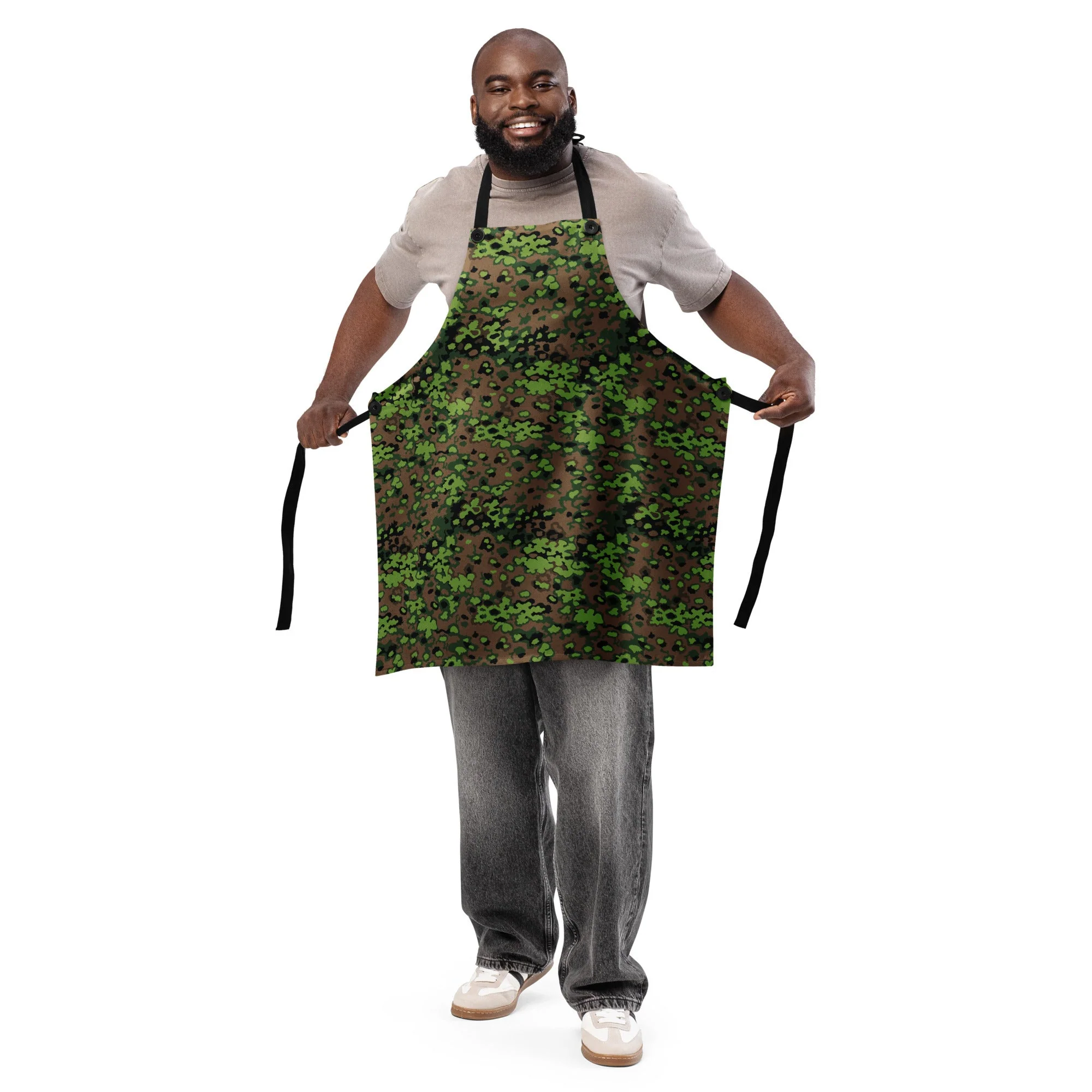 German Oak Leaf Eichenlaubmuster Spring CAMO Apron - Image 7