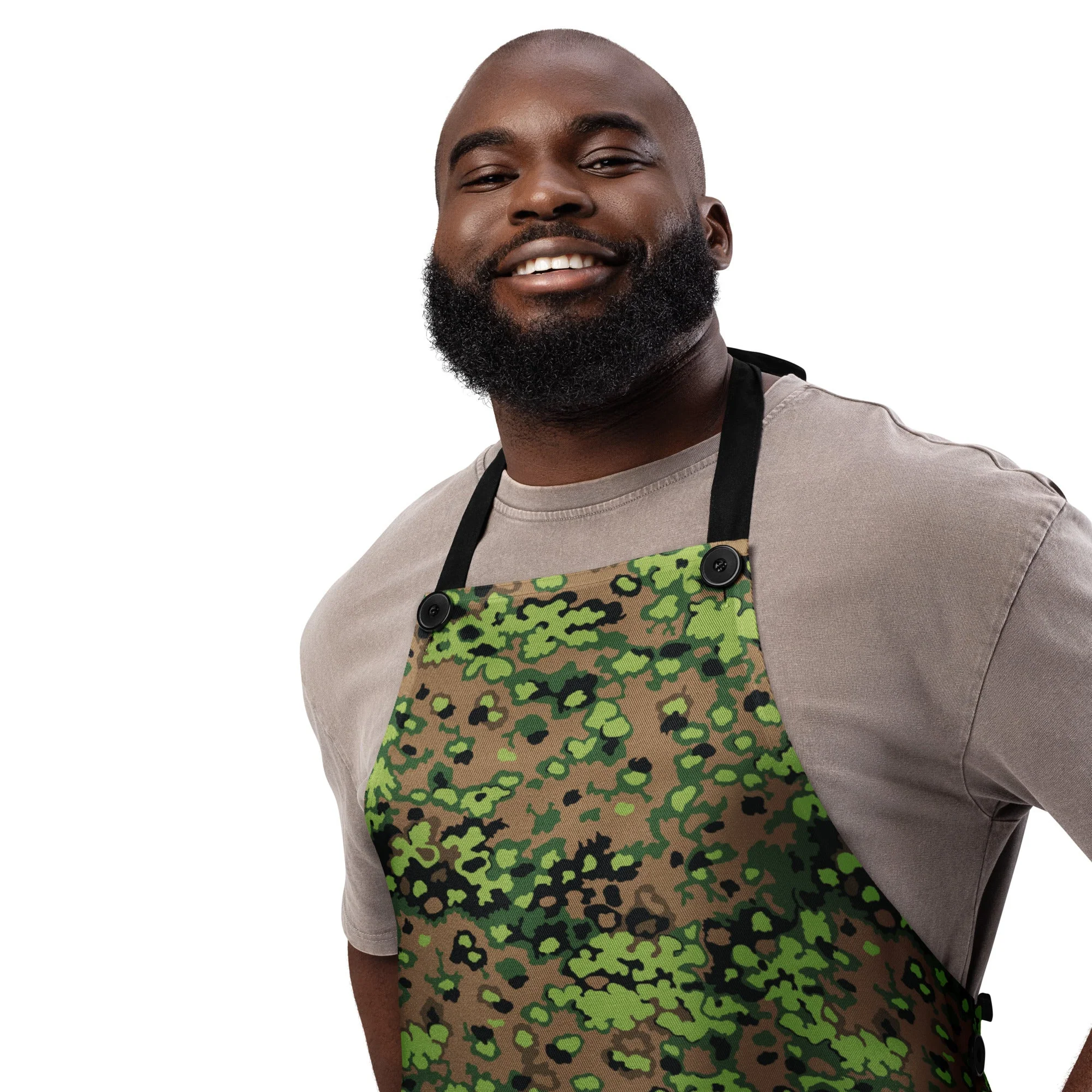 German Oak Leaf Eichenlaubmuster Spring CAMO Apron - Image 8