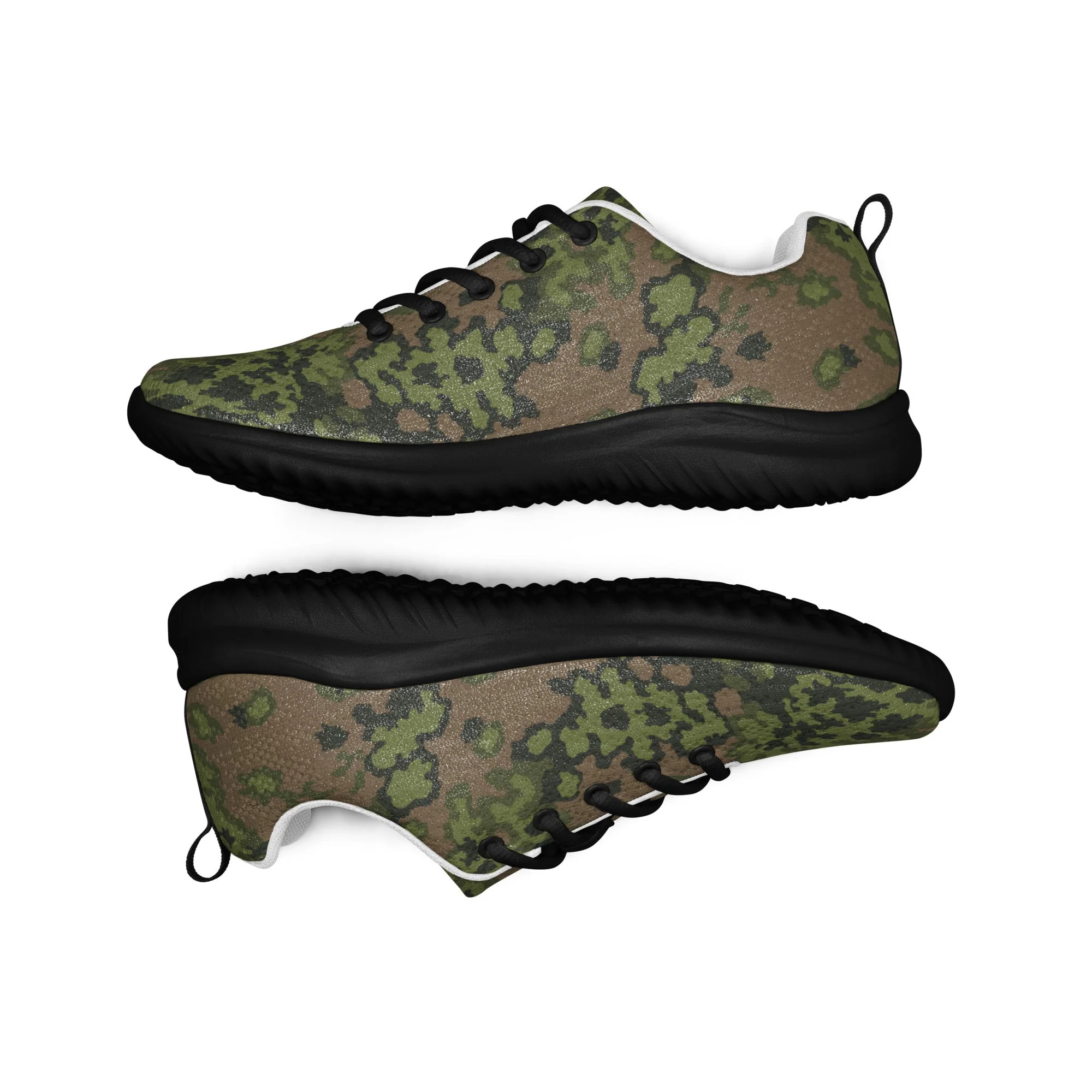 German Oak Leaf Eichenlaubmuster Summer CAMO Mens Athletic Shoes - Image 10